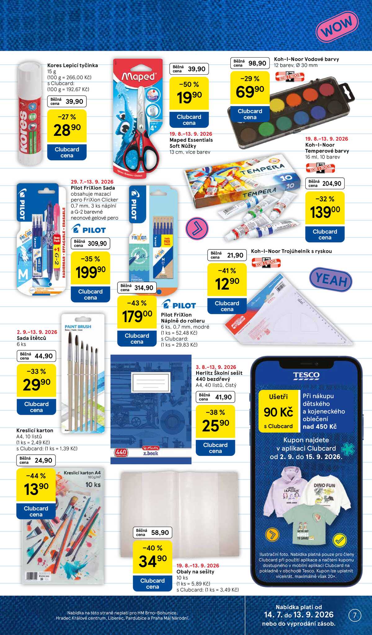 Tesco hypermarkety od 2.9. do 8.9.2026 strana 7