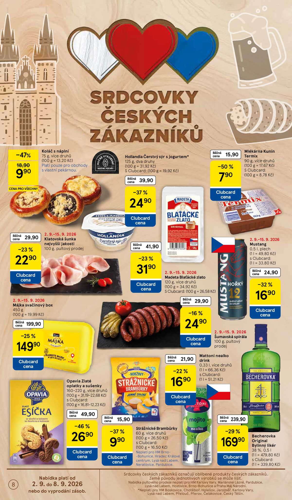 Tesco hypermarkety od 2.9. do 8.9.2026 strana 8