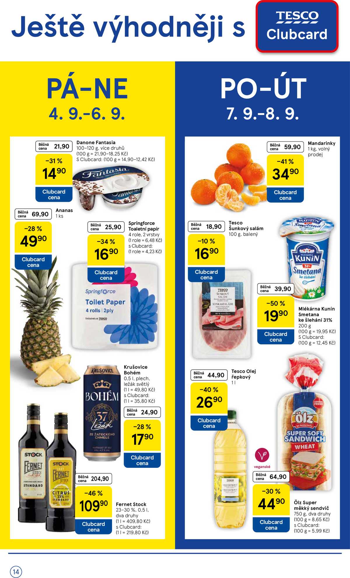 Tesco hypermarkety od 2.9. do 8.9.2026 strana 14
