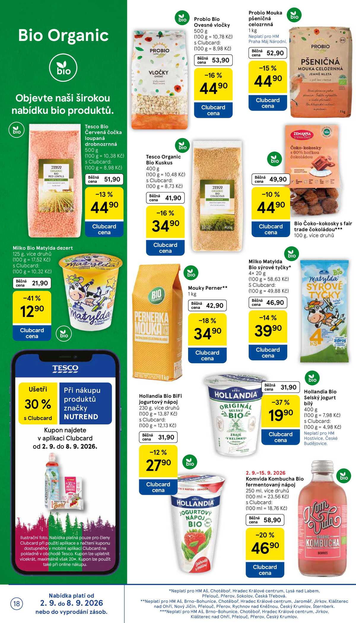 Tesco hypermarkety od 2.9. do 8.9.2026 strana 18