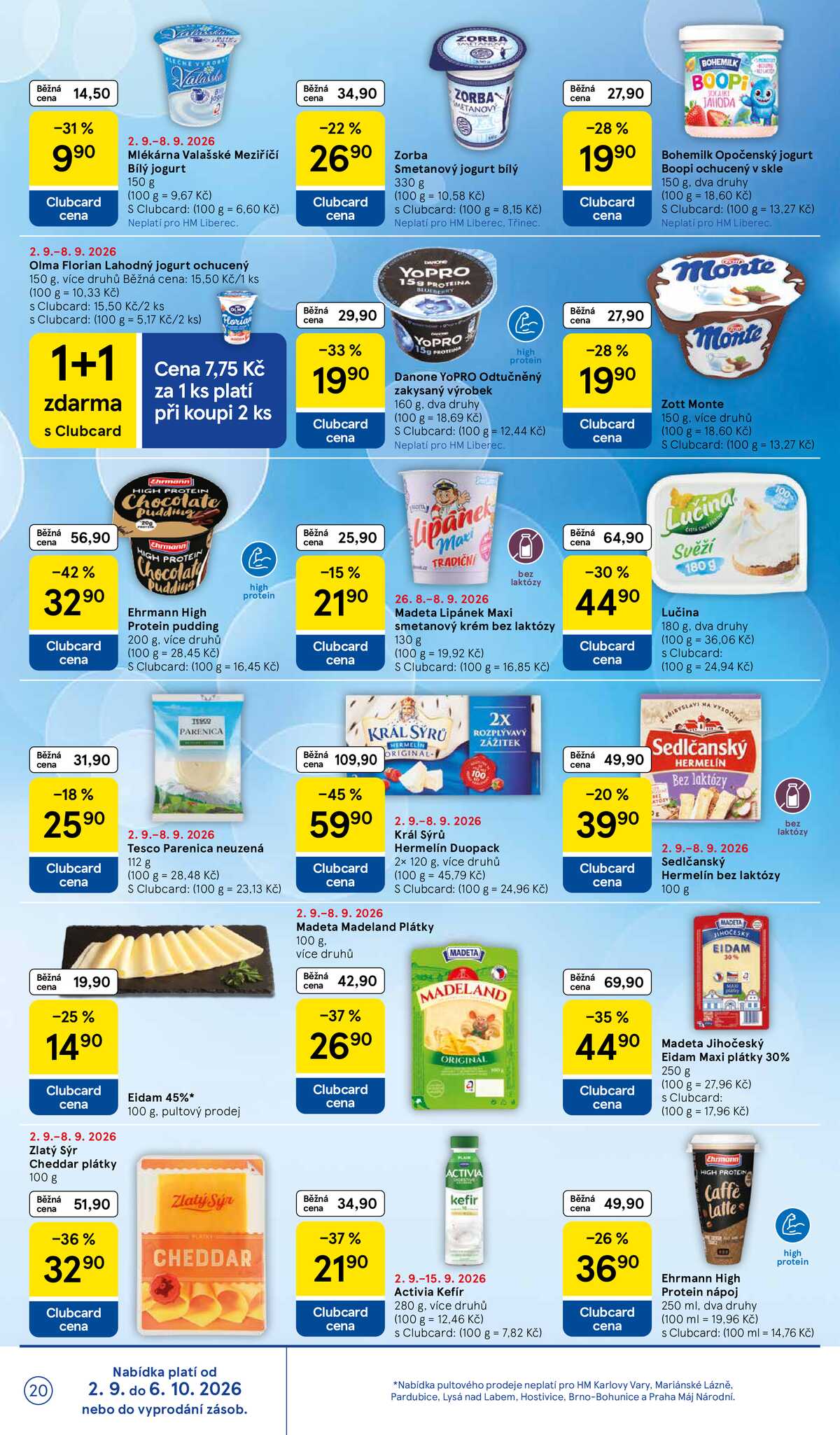 Tesco hypermarkety od 2.9. do 8.9.2026 strana 20
