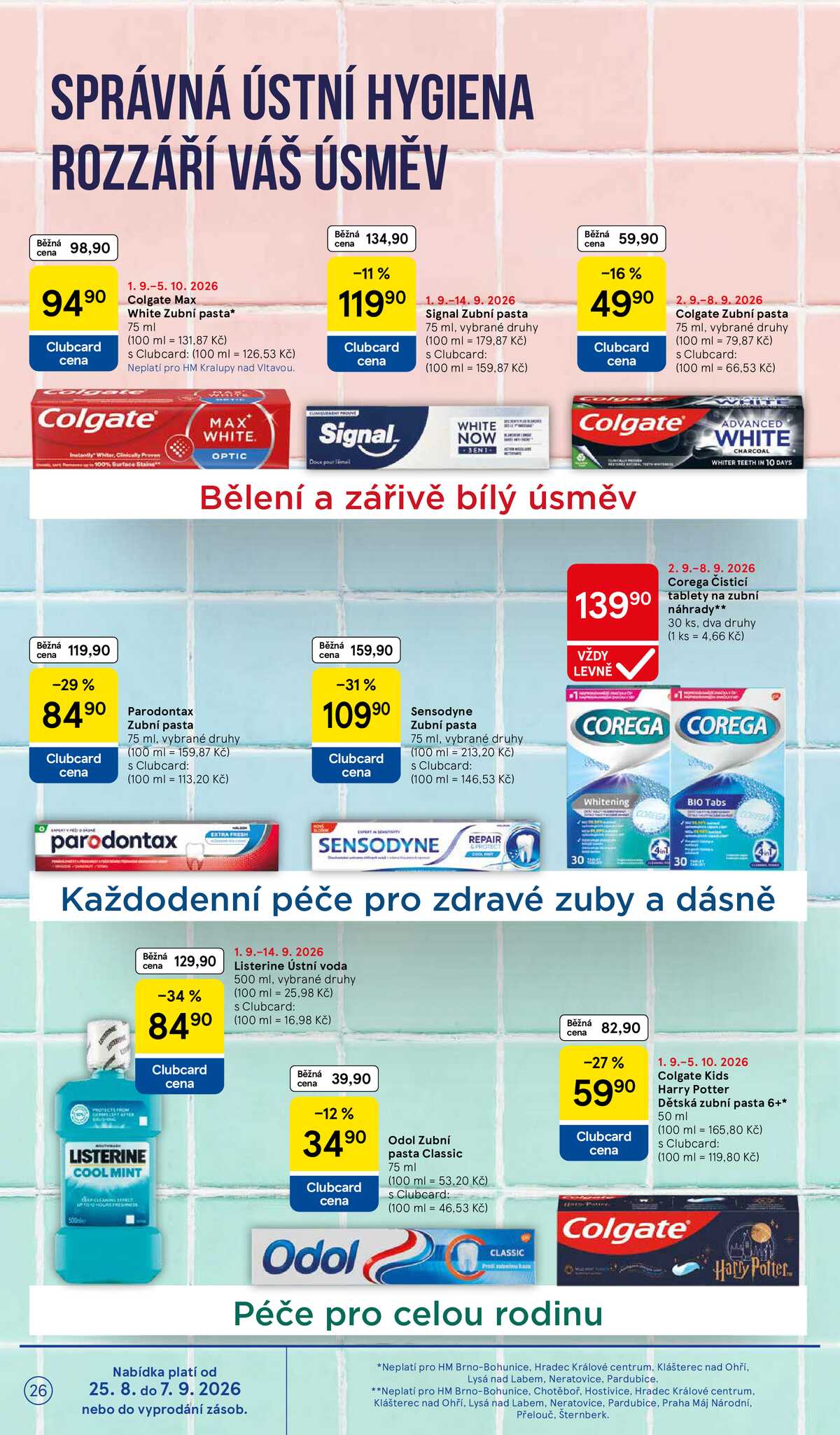 Tesco hypermarkety od 2.9. do 8.9.2026 strana 26