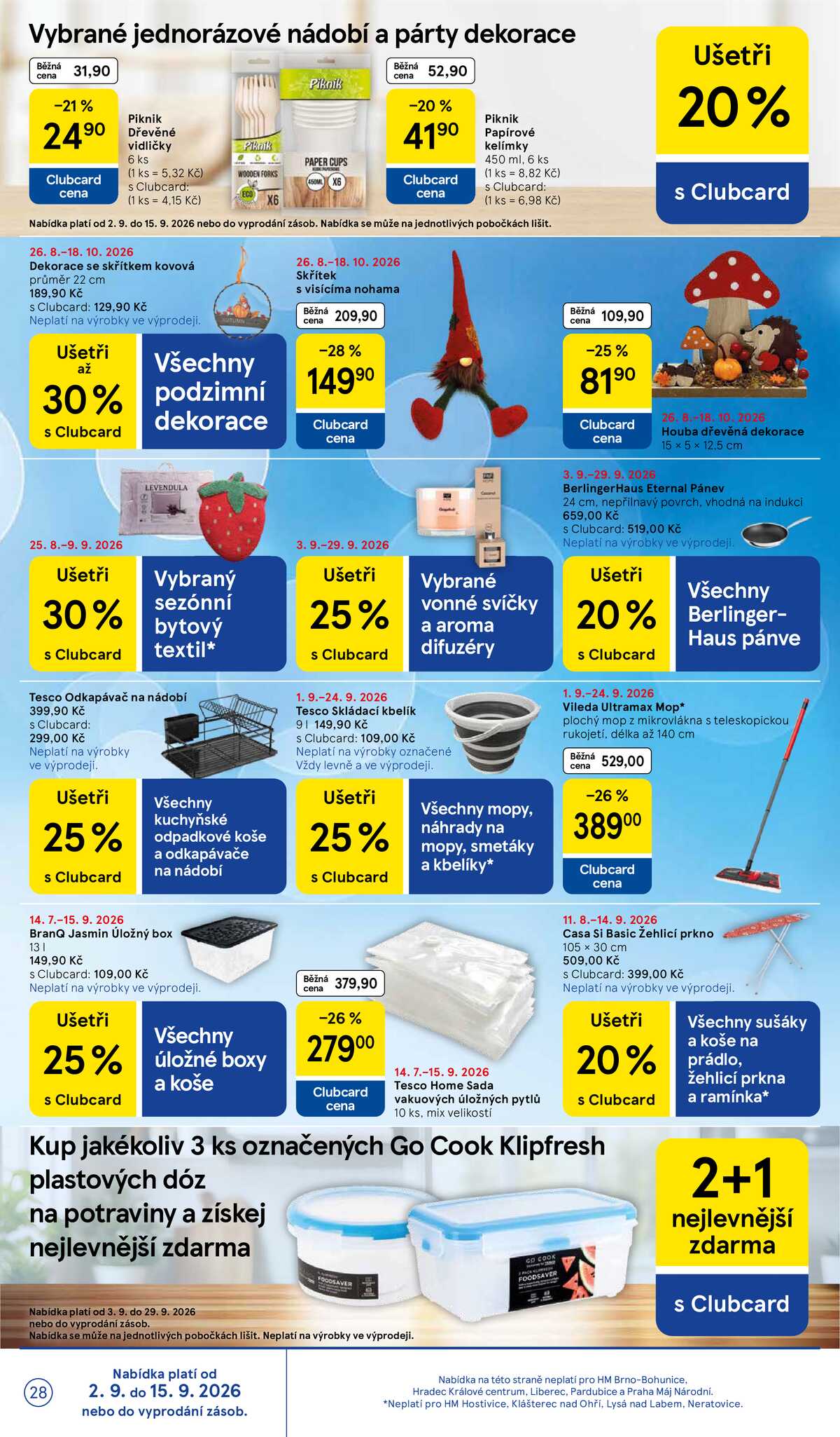 Tesco hypermarkety od 2.9. do 8.9.2026 strana 28