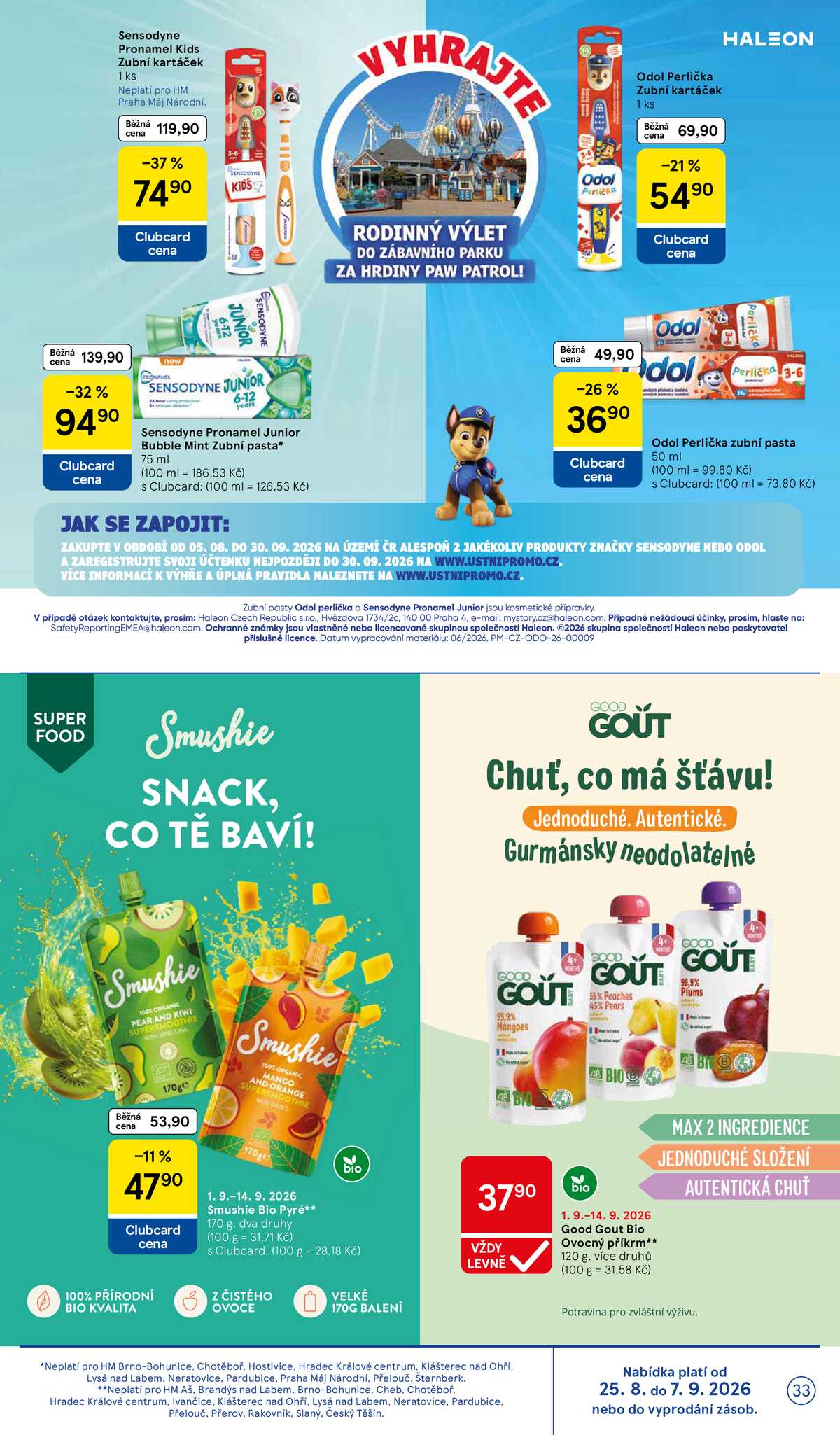 Tesco hypermarkety od 2.9. do 8.9.2026 strana 33