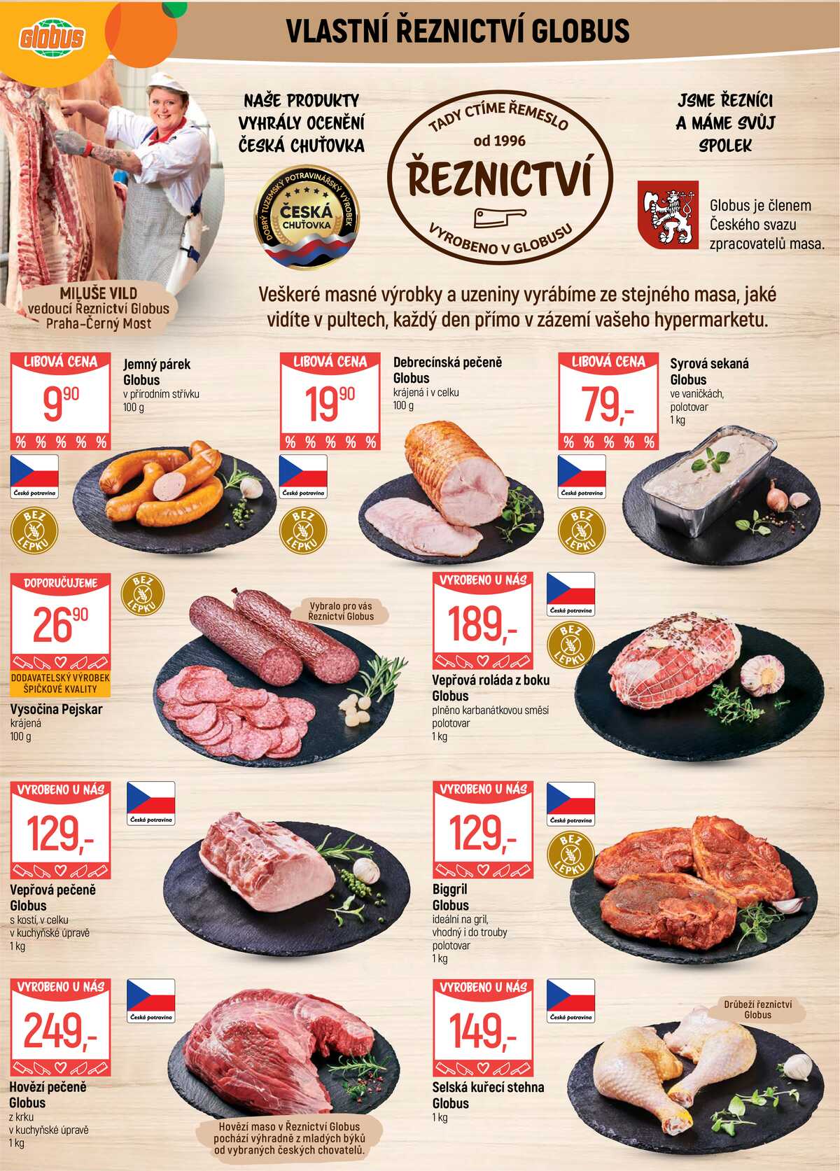 Akční leták Globus 2.9. - 8.9.2026 - Globus Praha - Centrum Černý Most strana 5