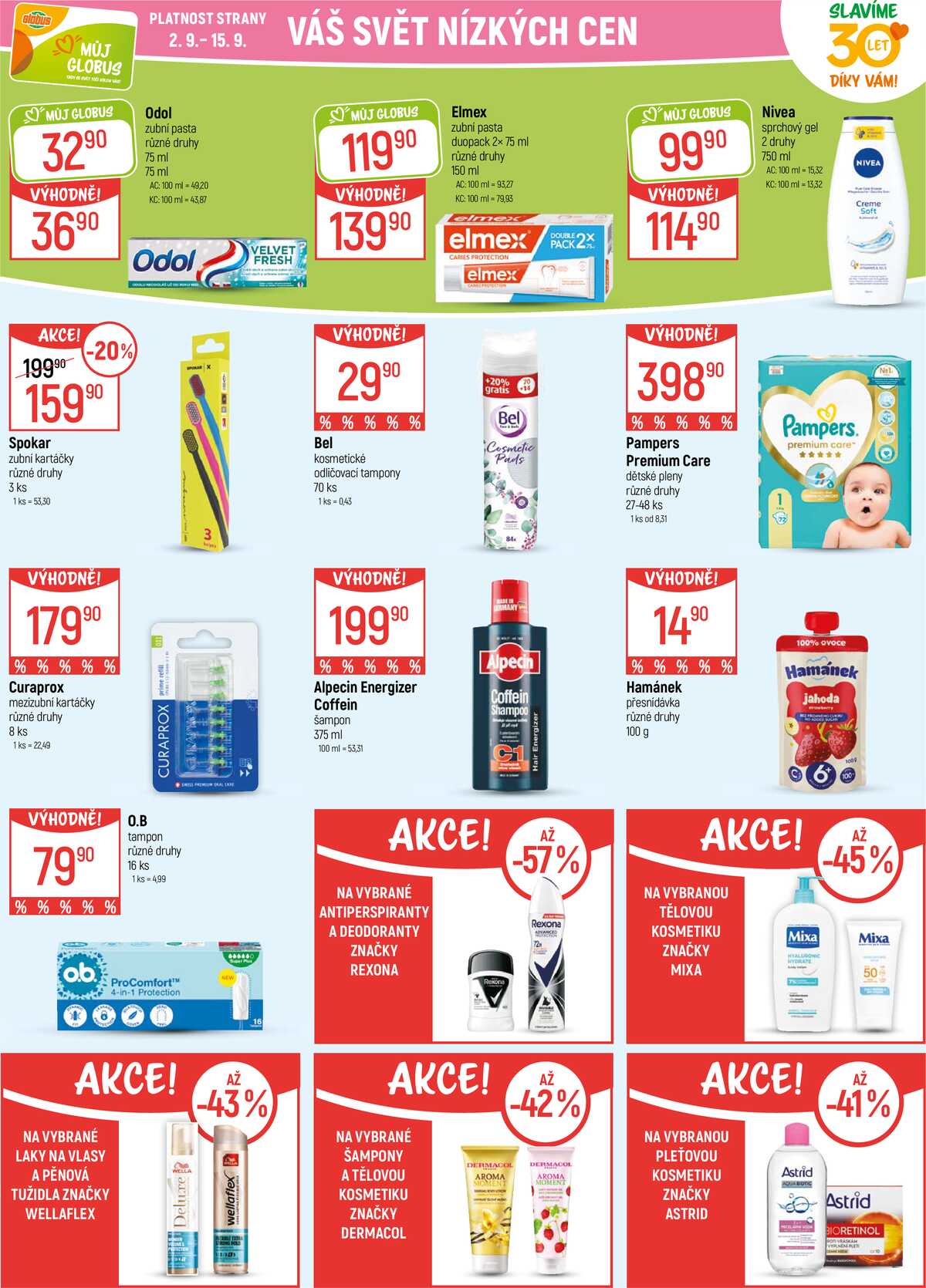 Akční leták Globus 2.9. - 8.9.2026 - Globus Praha - Zličín strana 32