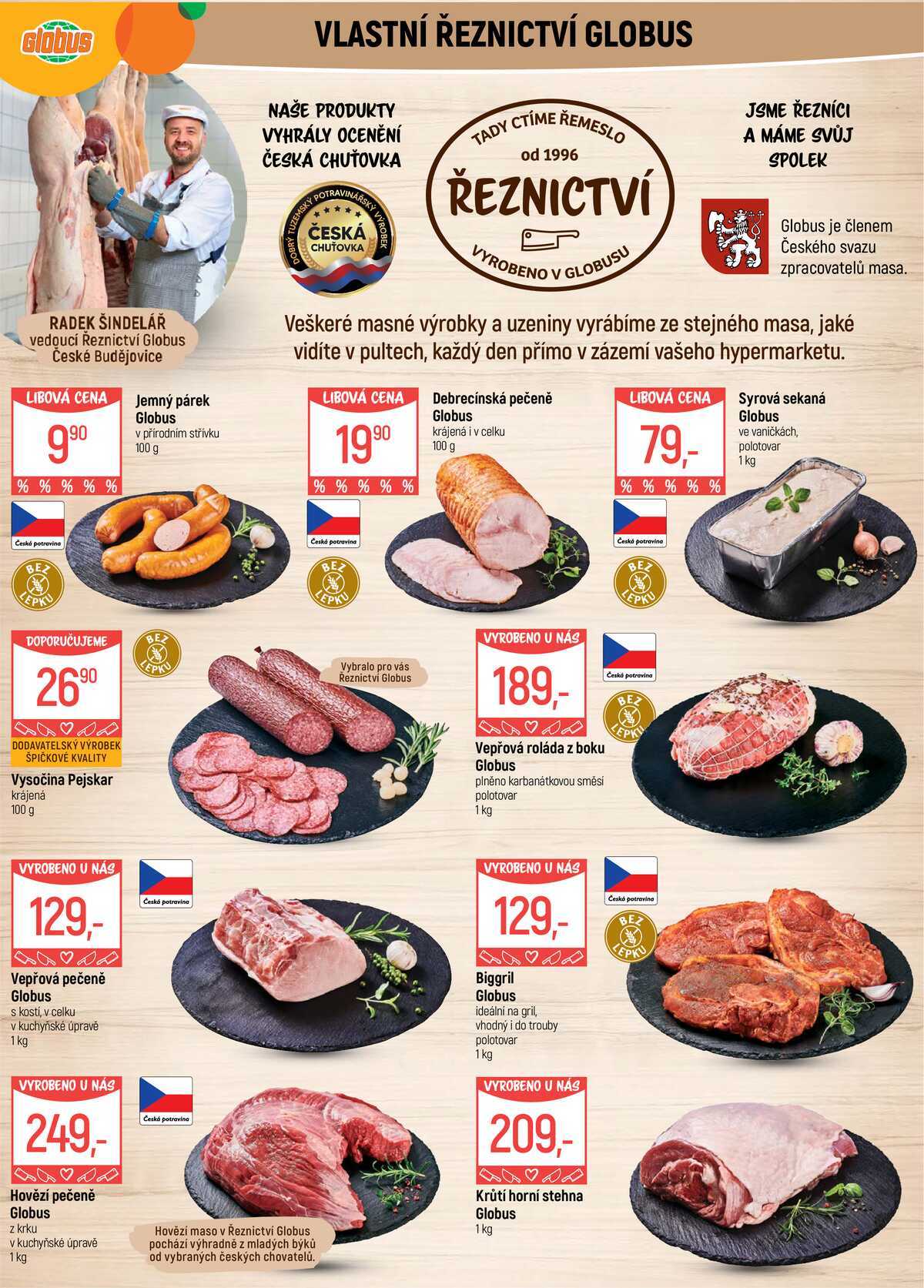 Akční leták Globus 2.9. - 8.9.2026 - Globus České Budějovice strana 5