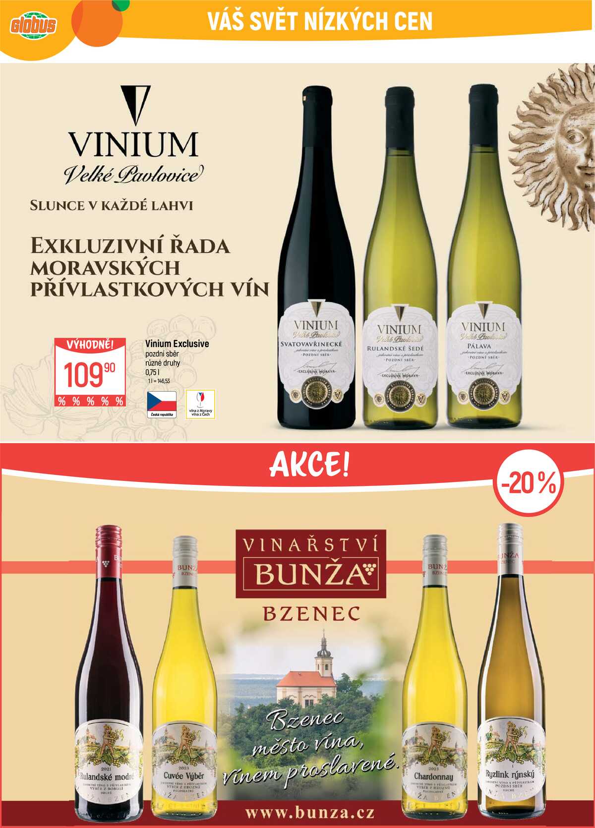 Akční leták Globus 2.9. - 8.9.2026 - Globus České Budějovice strana 5