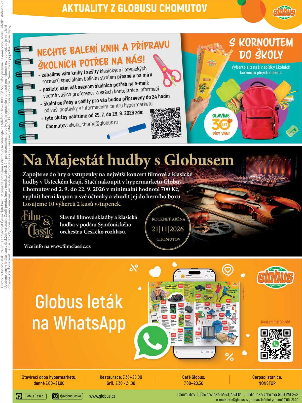 Akční leták Globus 2.9. - 8.9.2026 - Globus Chomutov strana 39