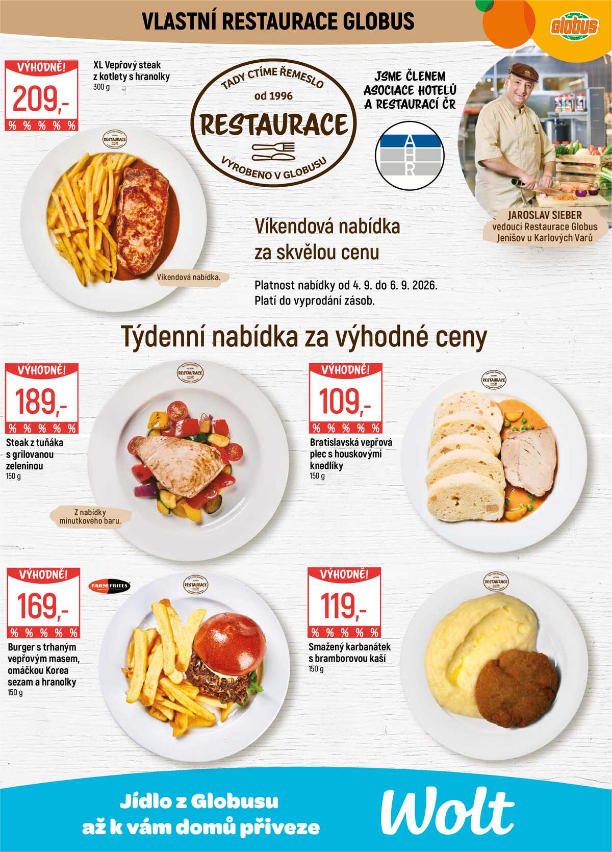 Akční leták Globus 2.9. - 8.9.2026 - Globus Jenišov u Karlových Varů strana 8