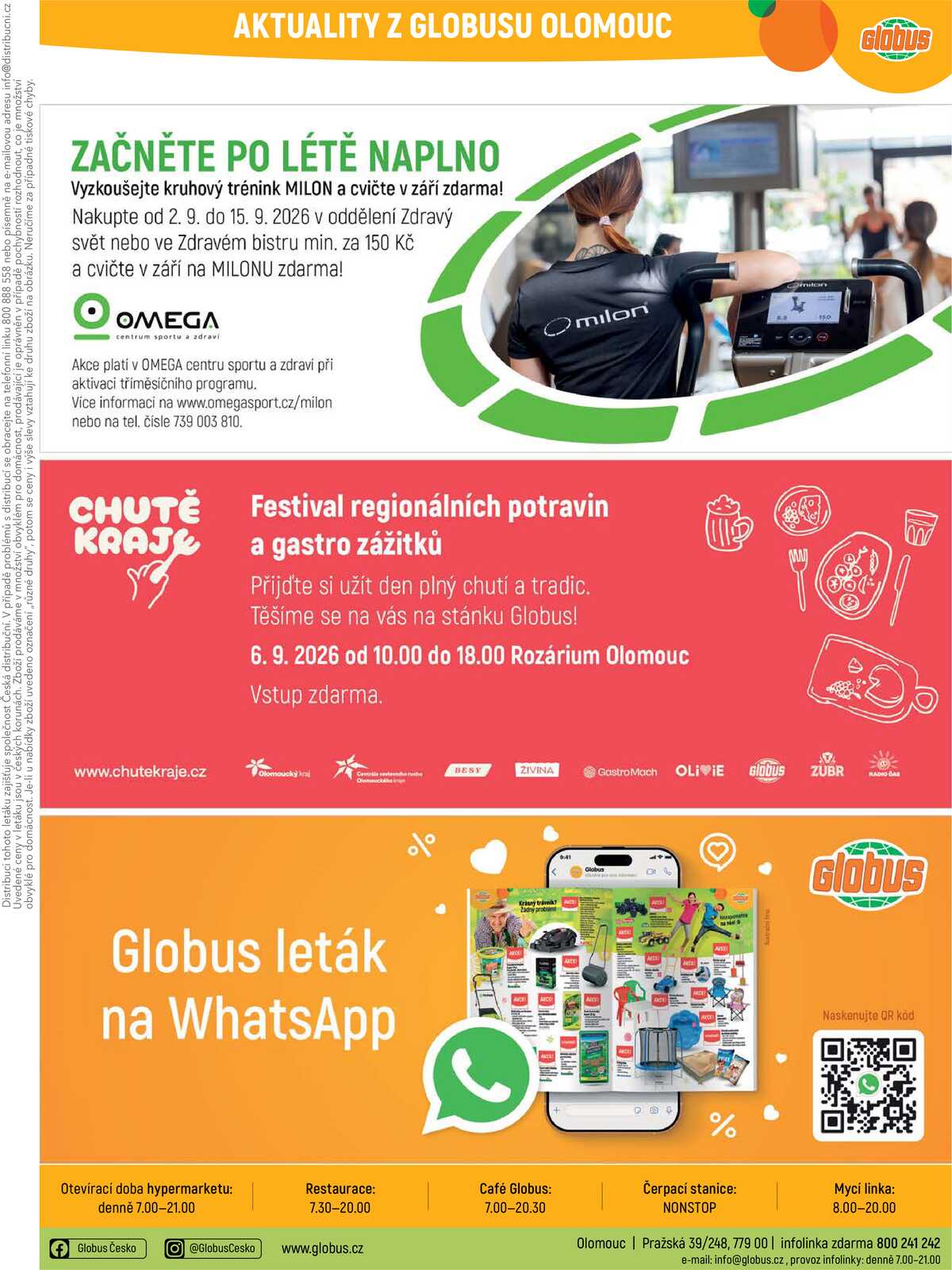 Akční leták Globus 2.9. - 8.9.2026 - Globus Olomouc strana 39