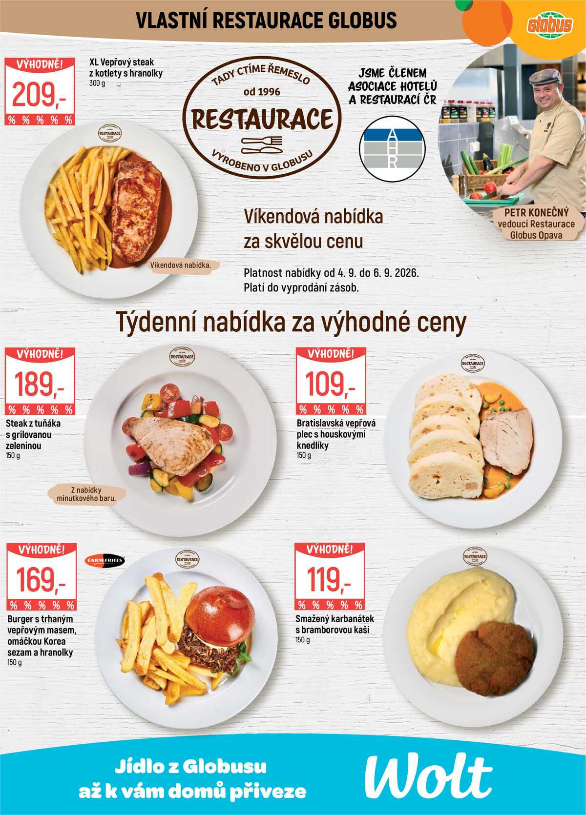 Akční leták Globus 2.9. - 8.9.2026 - Globus Opava strana 8