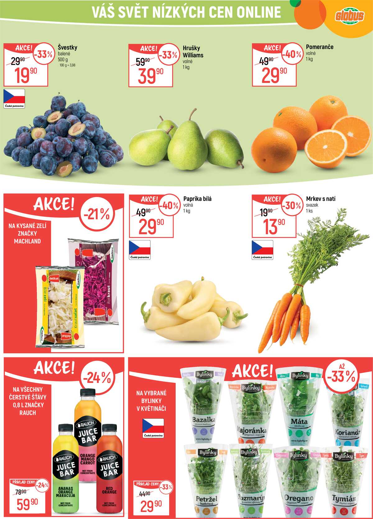 Akční leták Globus 2.9. - 8.9.2026 - Globus Opava strana 2