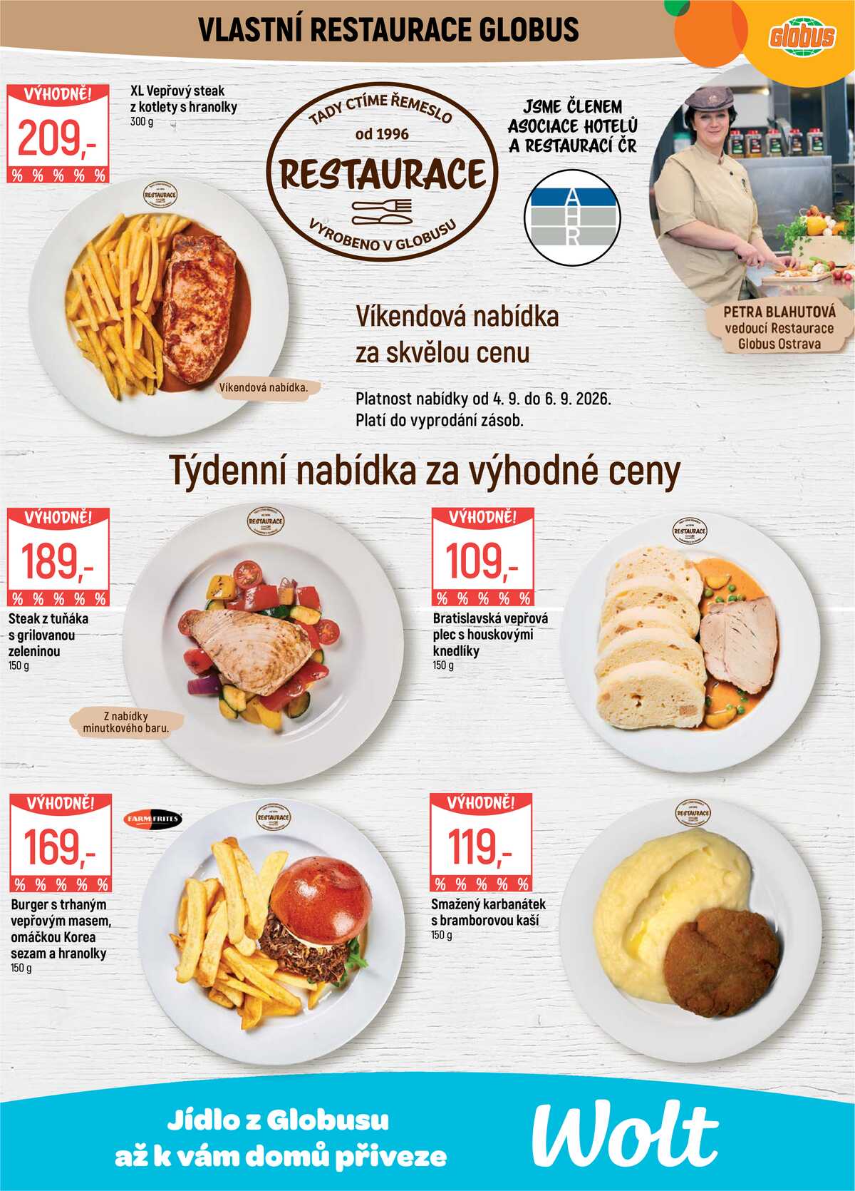 Akční leták Globus 2.9. - 8.9.2026 - Globus Ostrava strana 8