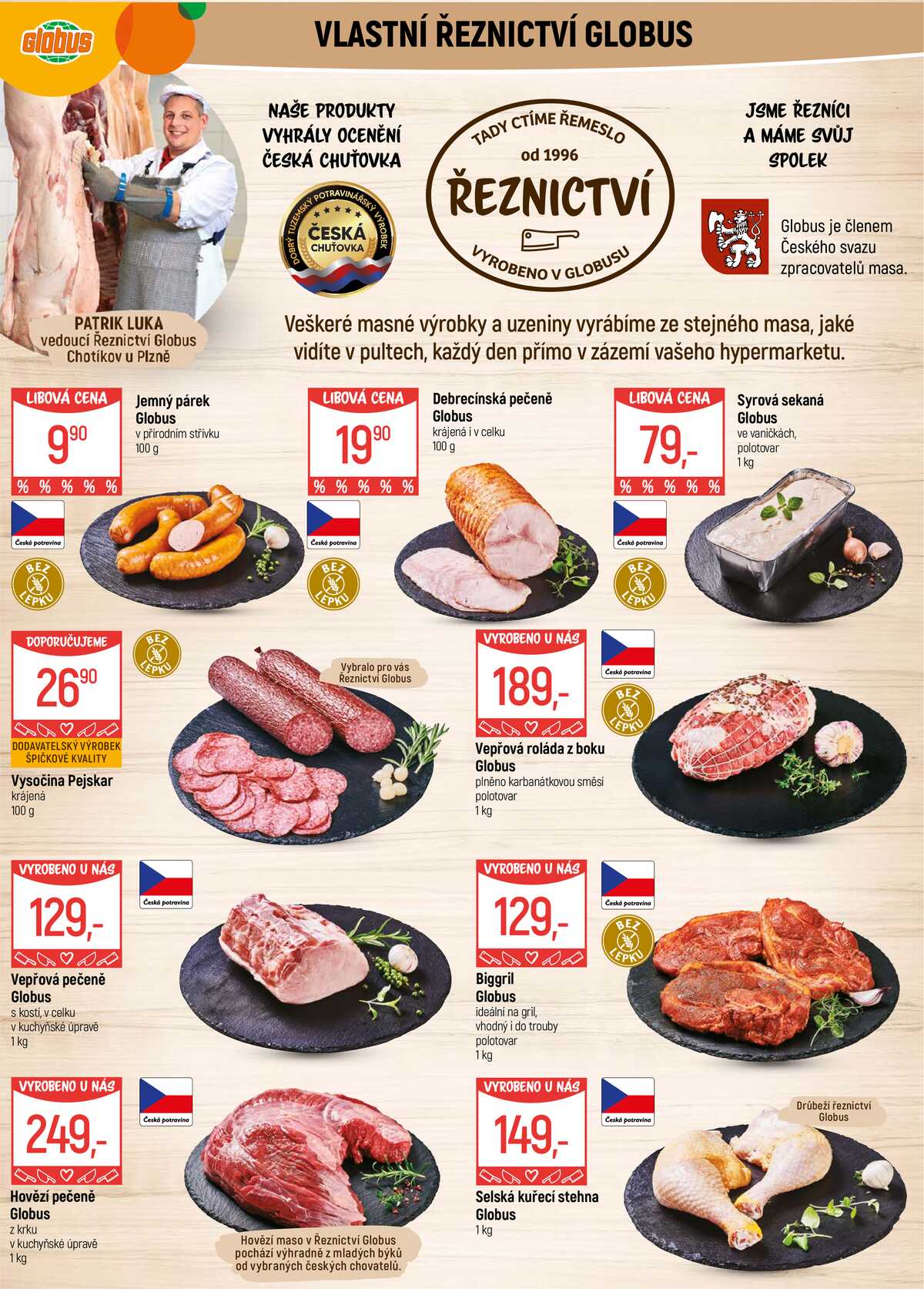 Akční leták Globus 2.9. - 8.9.2026 - Globus Chotíkov u Plzně strana 5