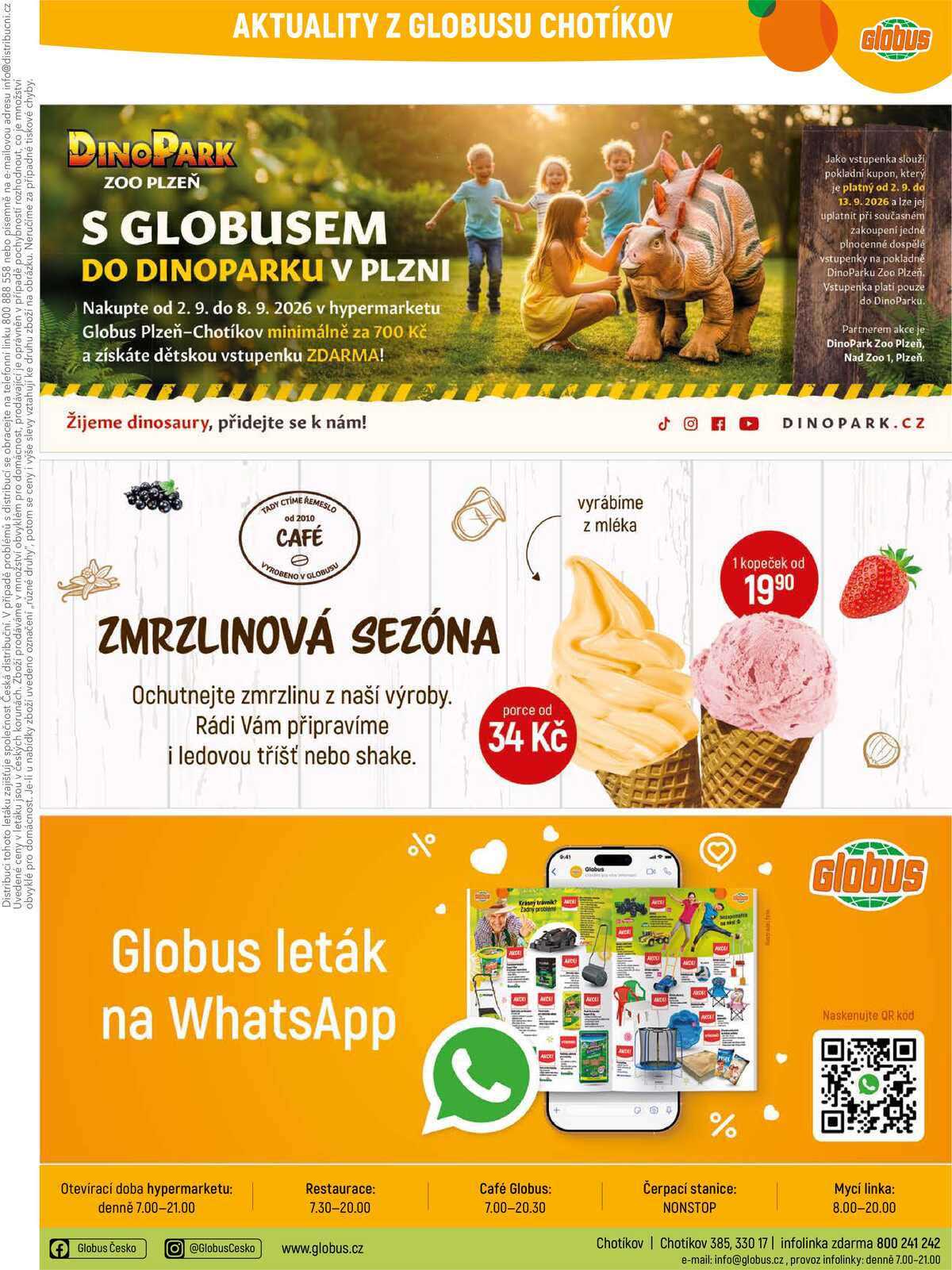 Akční leták Globus 2.9. - 8.9.2026 - Globus Chotíkov u Plzně strana 39
