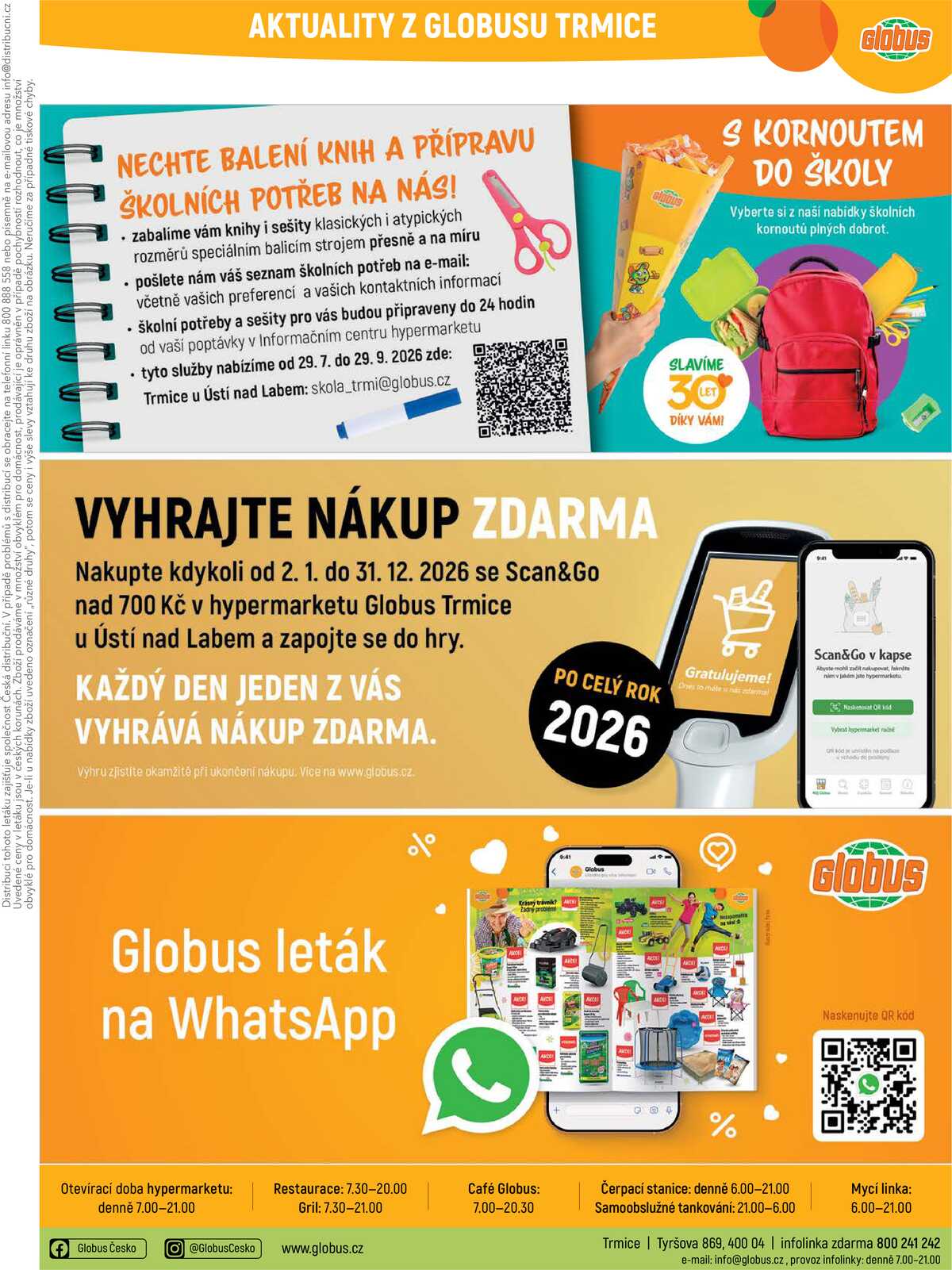 Akční leták Globus 2.9. - 8.9.2026 - Globus Trmice u Ústí nad Labem strana 39