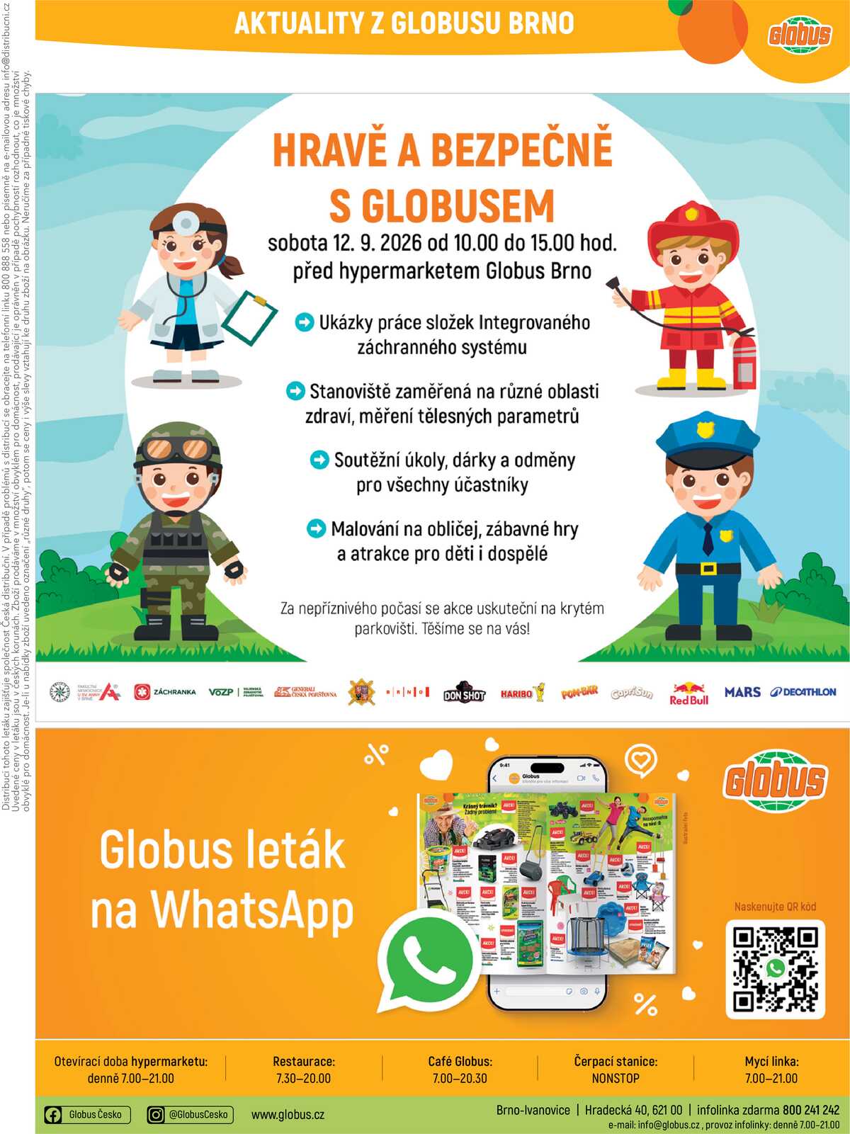 Akční leták Globus 2.9. - 8.9.2026 - Globus Brno Ivanovice strana 39