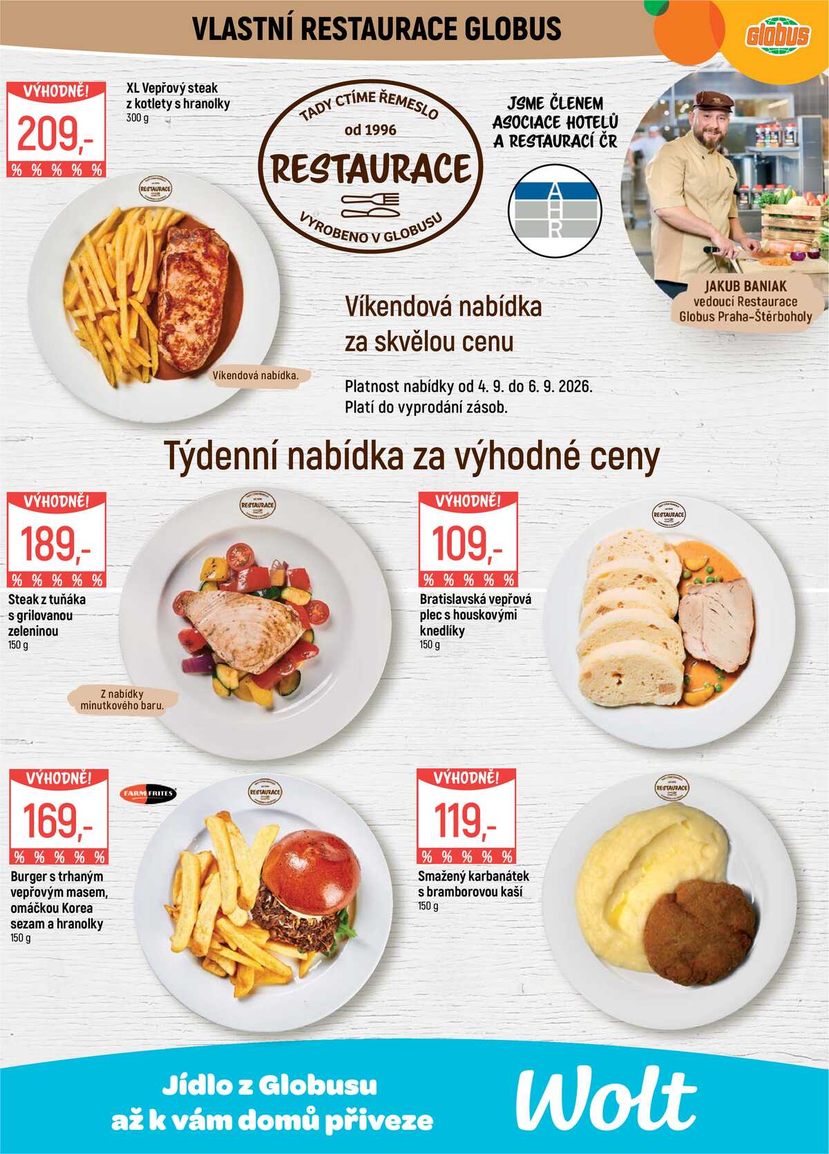 Akční leták Globus 2.9. - 8.9.2026 - Globus Praha - Štěrboholy strana 8