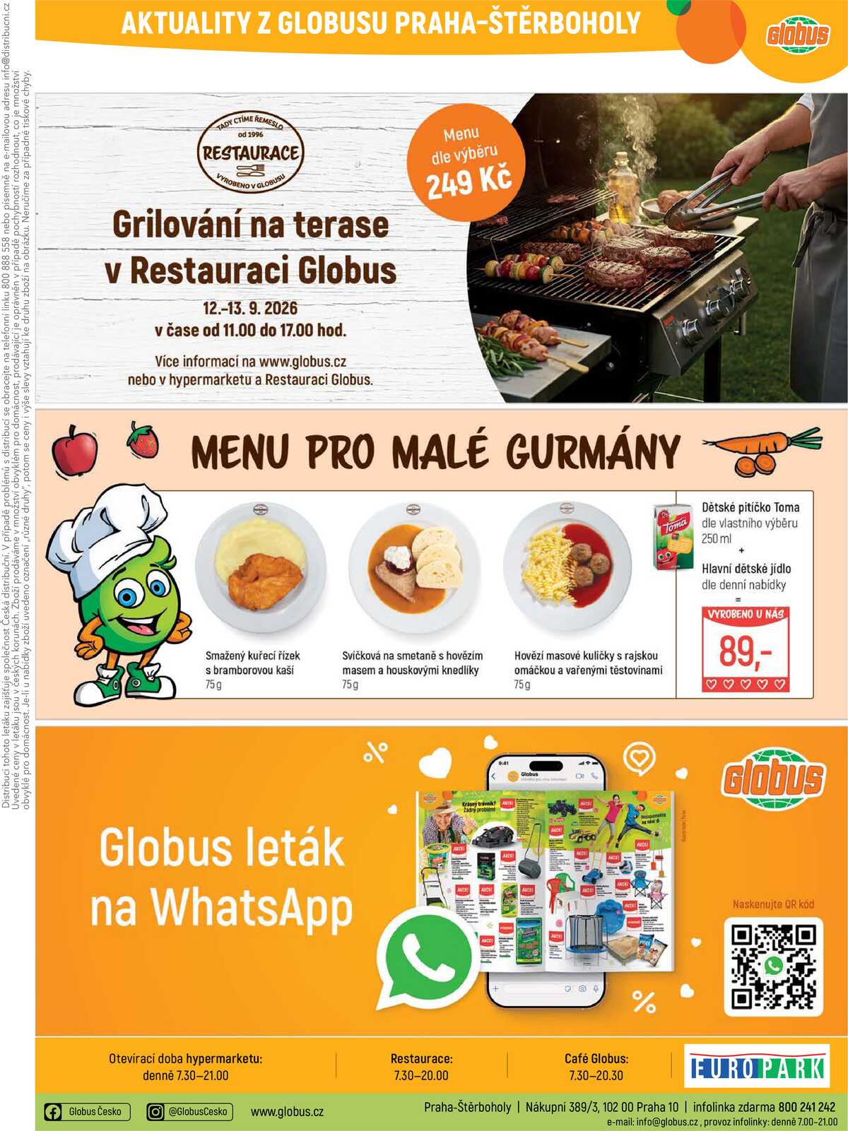 Akční leták Globus 2.9. - 8.9.2026 - Globus Praha - Štěrboholy strana 34