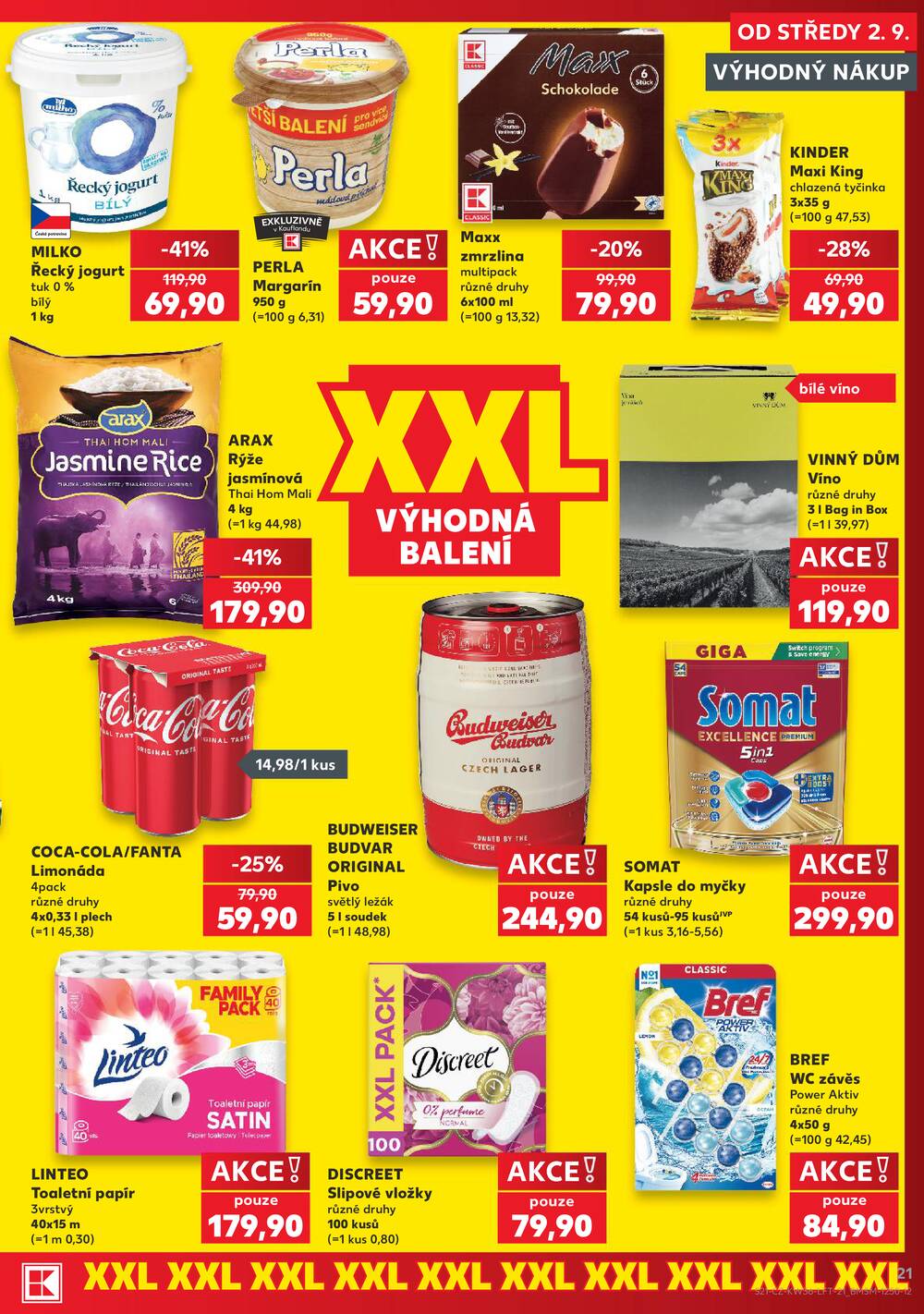 Kaufland 2.9. - 8.9. - Kaufland - Marianské Lázně