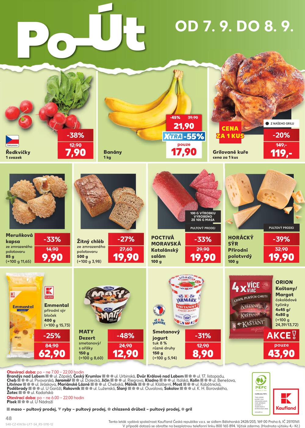Kaufland 2.9. - 8.9. - Kaufland - Marianské Lázně