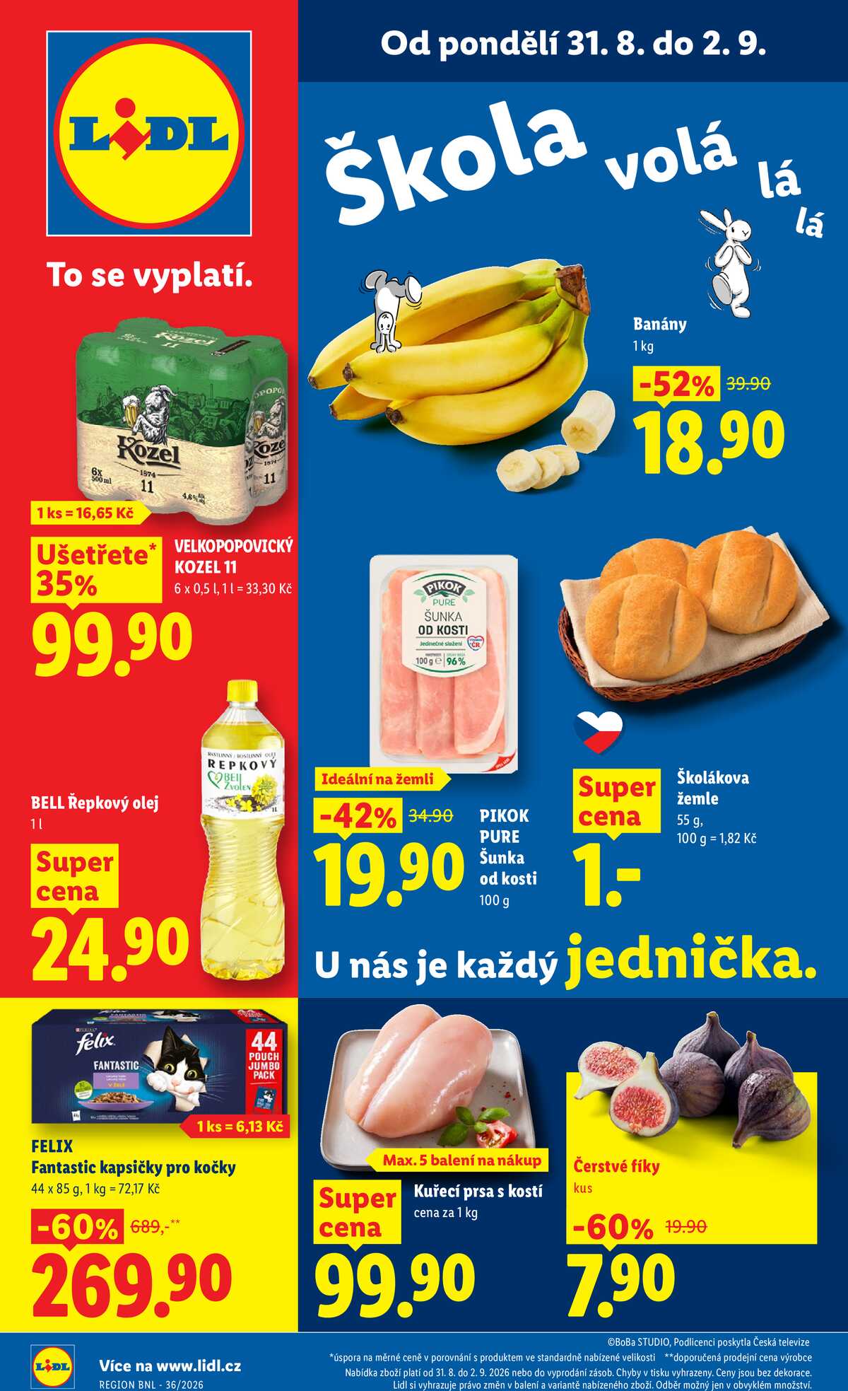 Lidl od 31.8. do 2.9.2026 strana 1