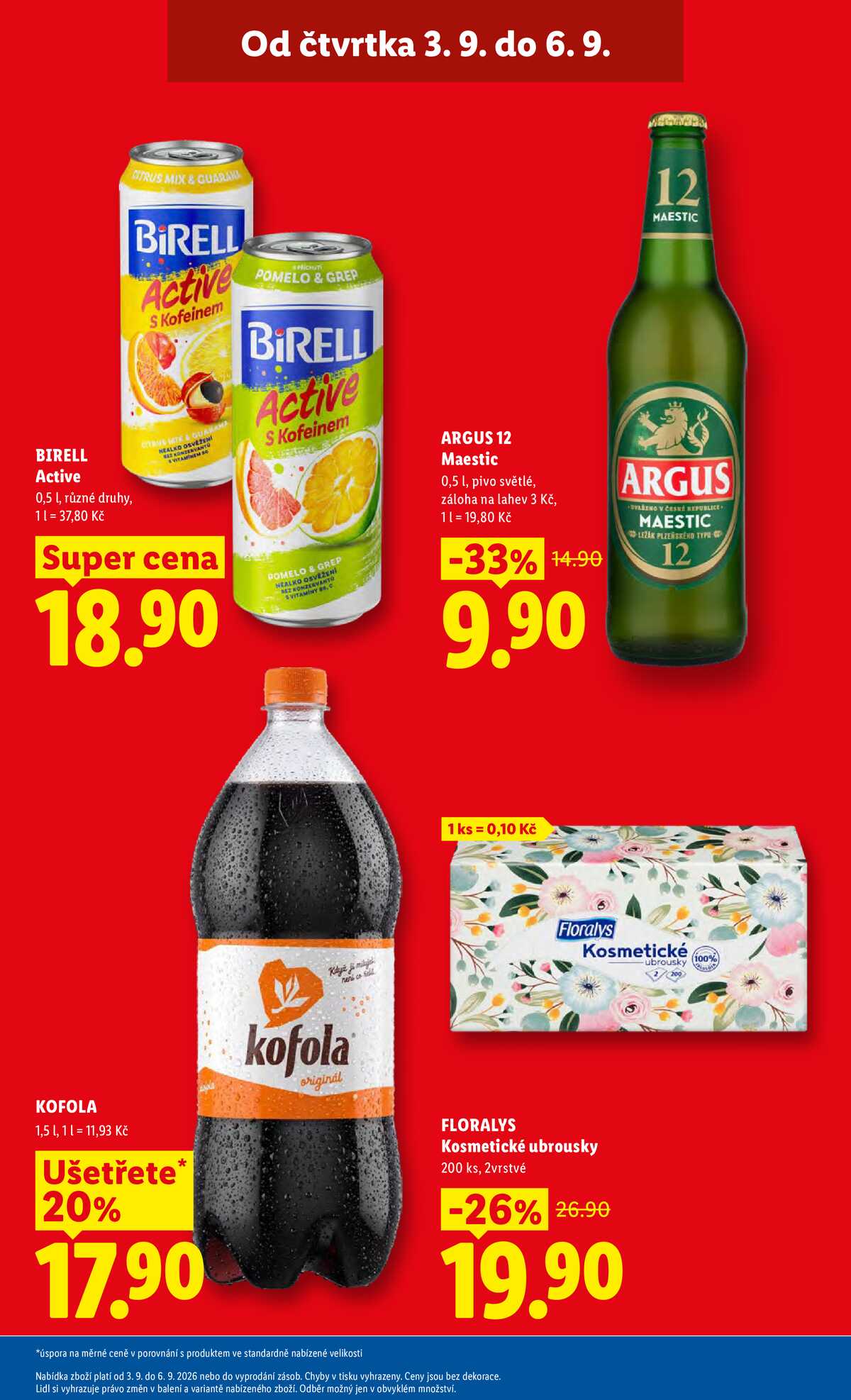 Lidl Čtvrtek od 3.9. do 6.9.2026 strana 3