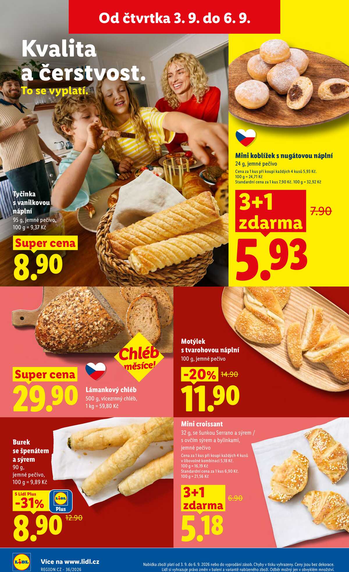 Lidl Čtvrtek od 3.9. do 6.9.2026 strana 16