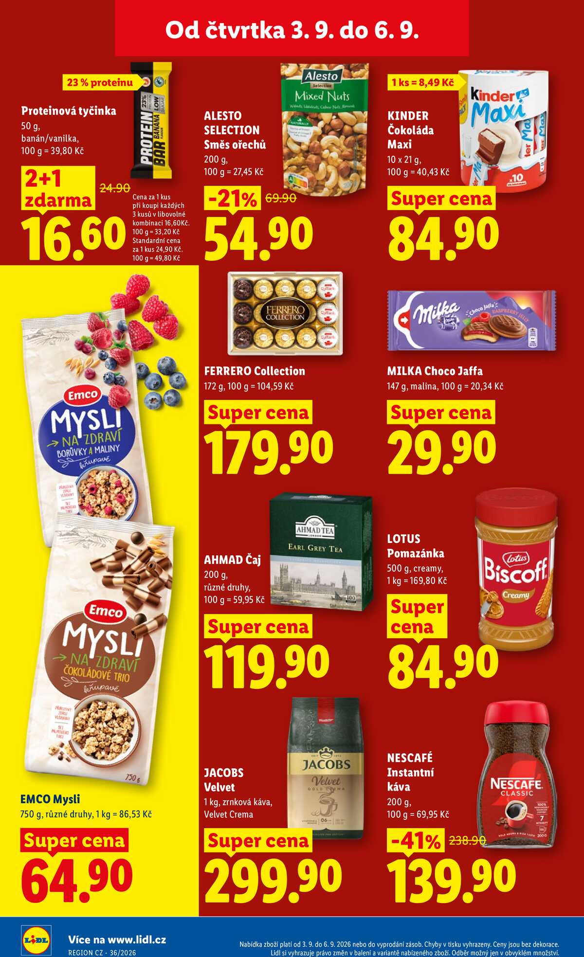 Lidl Čtvrtek od 3.9. do 6.9.2026 strana 26