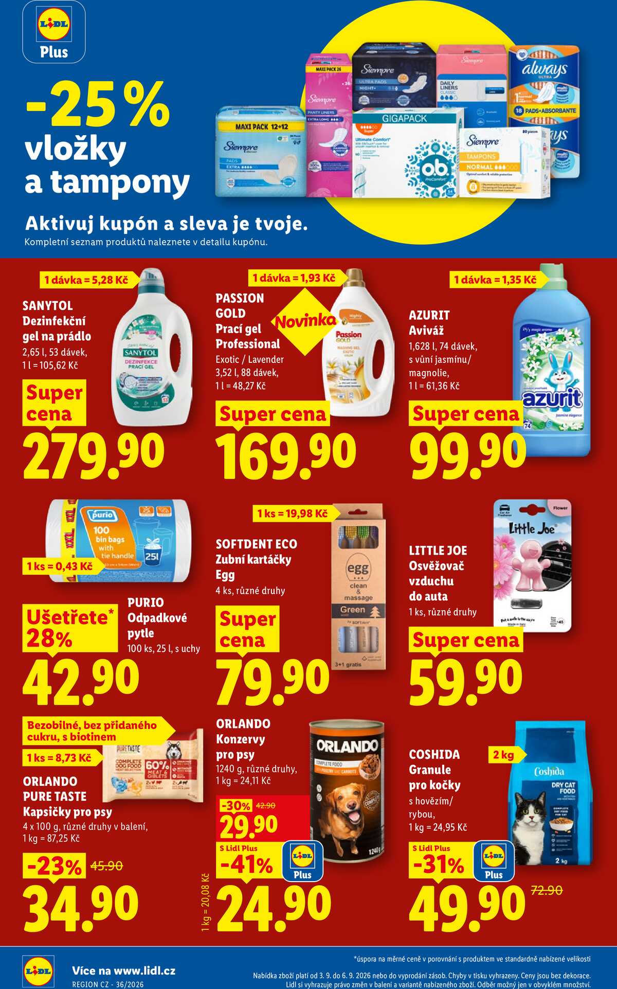Lidl Čtvrtek od 3.9. do 6.9.2026 strana 28