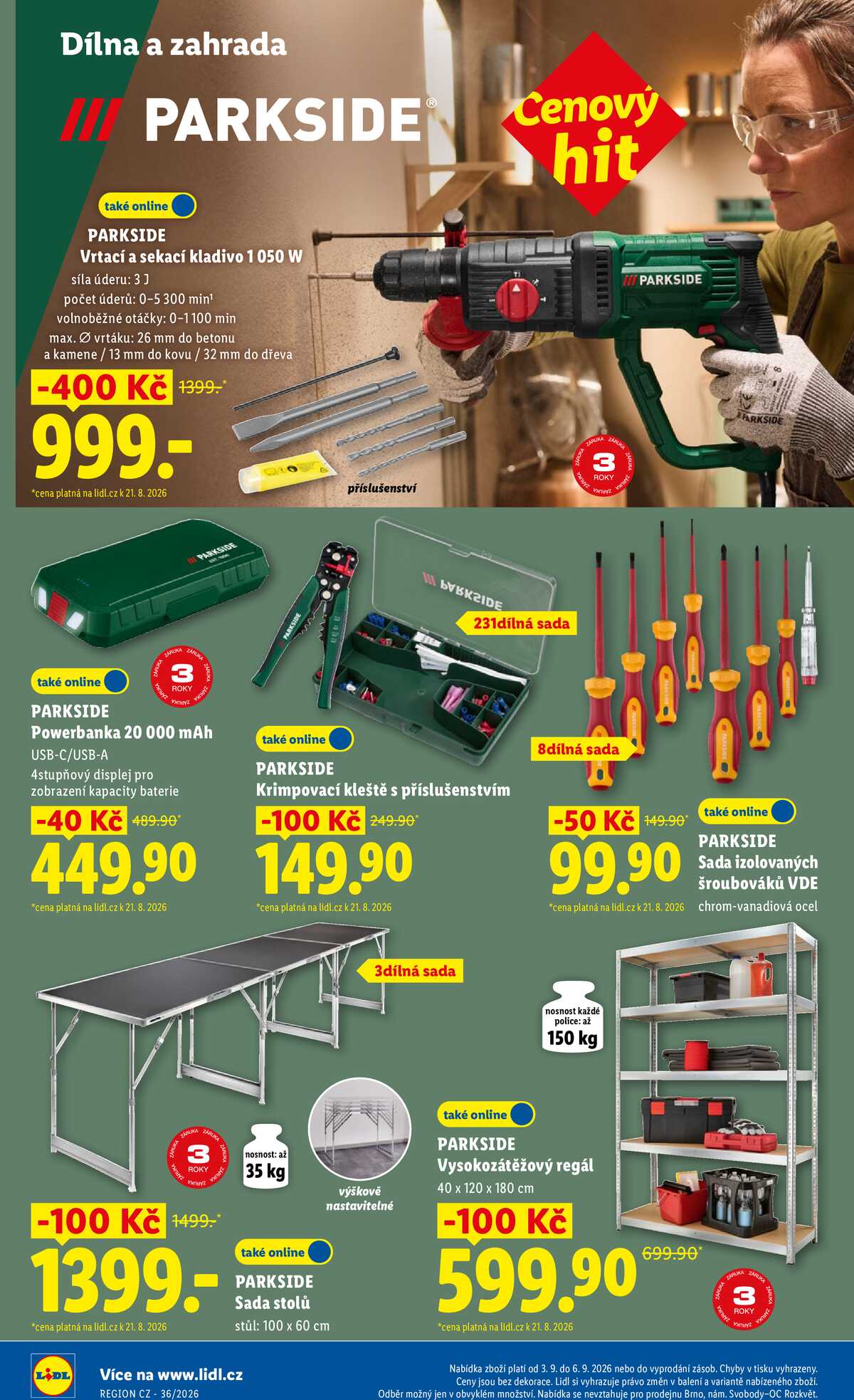 Lidl Čtvrtek od 3.9. do 6.9.2026 strana 32