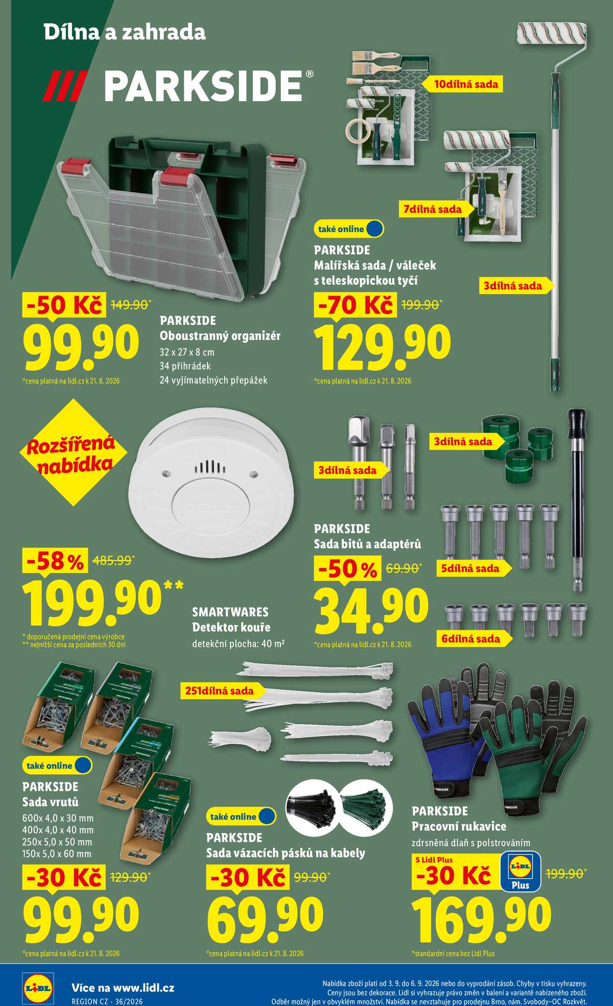 Lidl Čtvrtek od 3.9. do 6.9.2026 strana 36