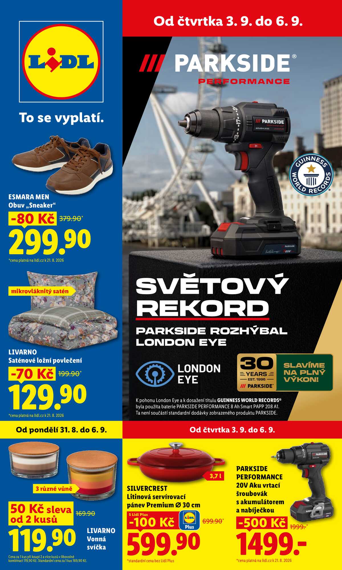 Lidl Spotřební zboží 31.8. - 6.9. strana 1