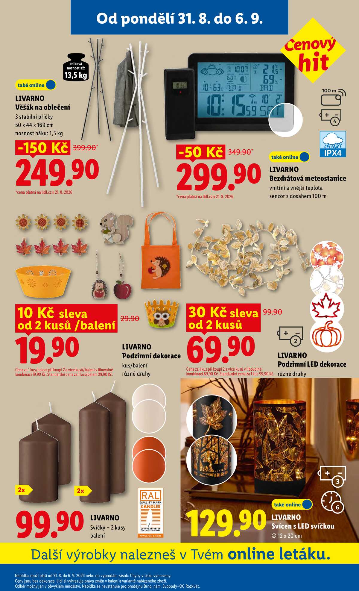 Lidl Spotřební zboží 31.8. - 6.9. strana 5