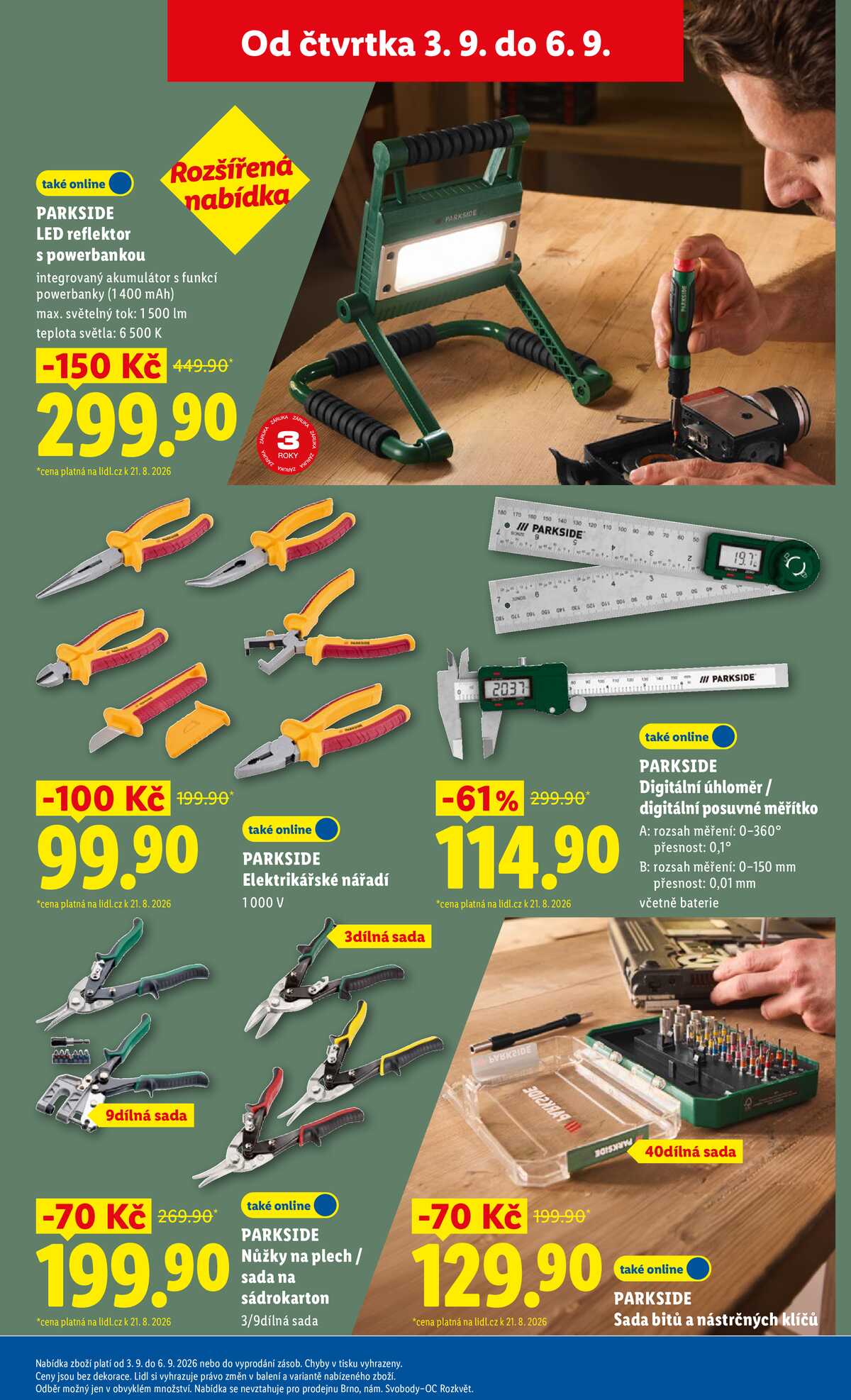 Lidl Spotřební zboží 31.8. - 6.9. strana 19