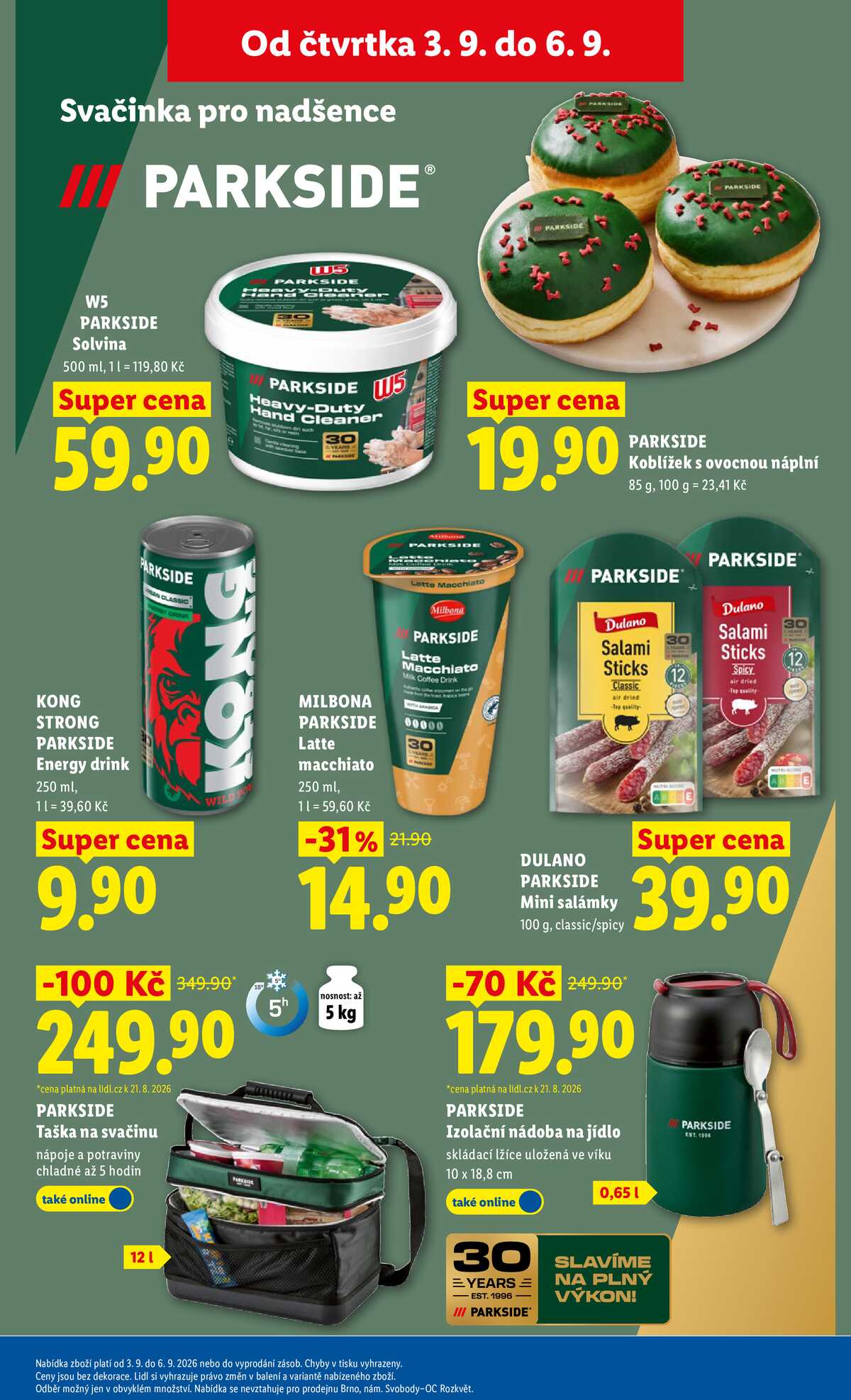 Lidl Spotřební zboží 31.8. - 6.9. strana 21