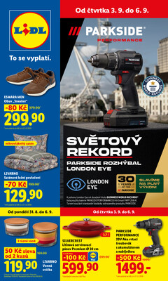 Lidl Spotřební zboží 31.8. - 6.9.