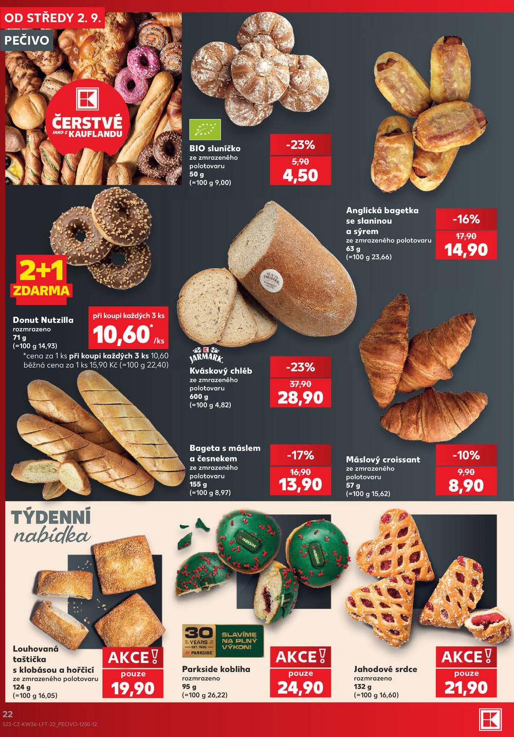Leták Kaufland - Kaufland 2.9. - 8.9. - Kaufland - Šumperk - strana 22
