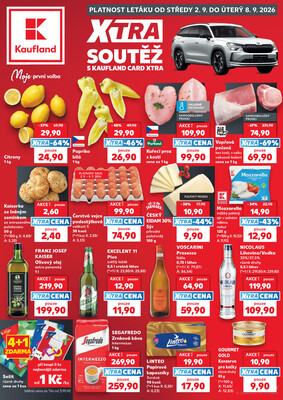 Leták Kaufland 2.9. - 8.9. - Kaufland - Blansko