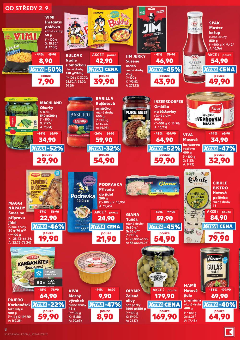 Kaufland 2.9. - 8.9. - Kaufland - Ostrava - Moravská Ostrava