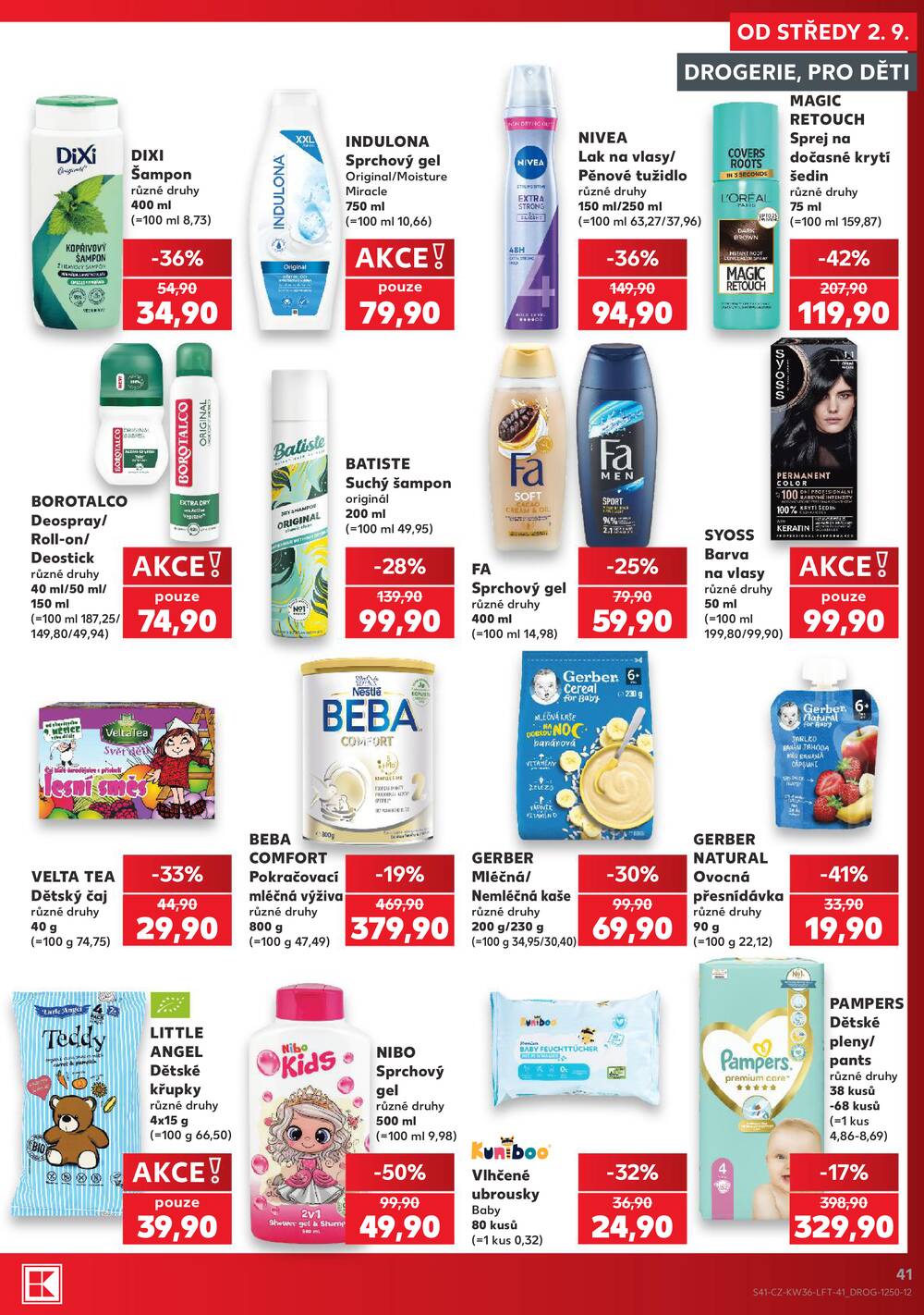 Kaufland 2.9. - 8.9. - Kaufland - Plzeň - Košutka