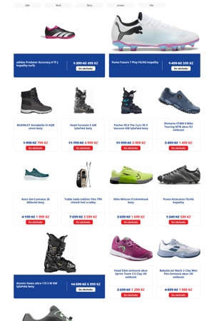 Intersport Boty - 29. 8. 2026