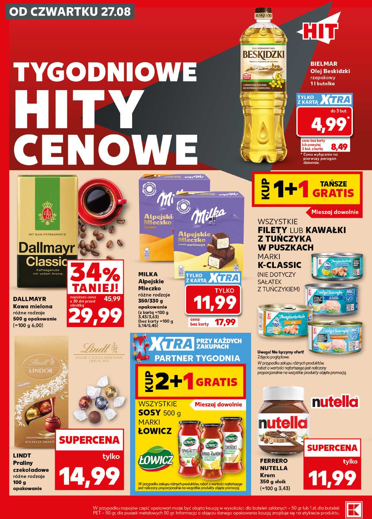 Leták Kaufland Polsko 31.8.-2.9.2026 - Silný start strana 12