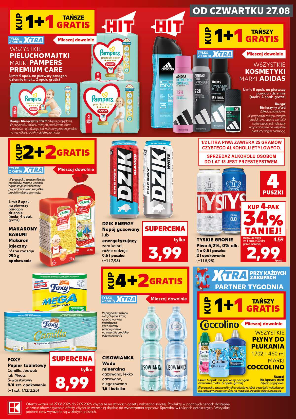 Leták Kaufland Polsko 31.8.-2.9.2026 - Silný start strana 13