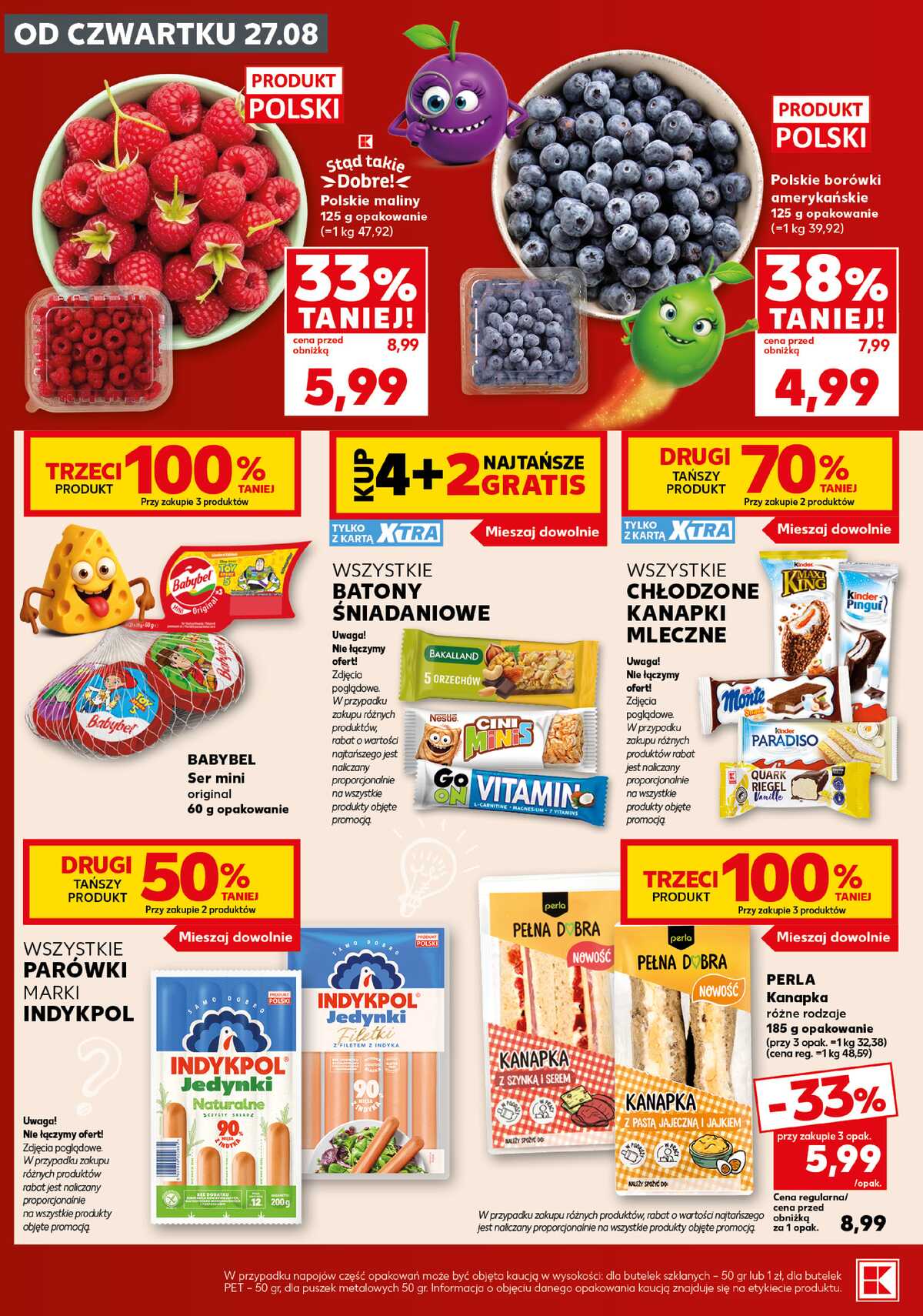 Leták Kaufland Polsko 31.8.-2.9.2026 - Silný start strana 16