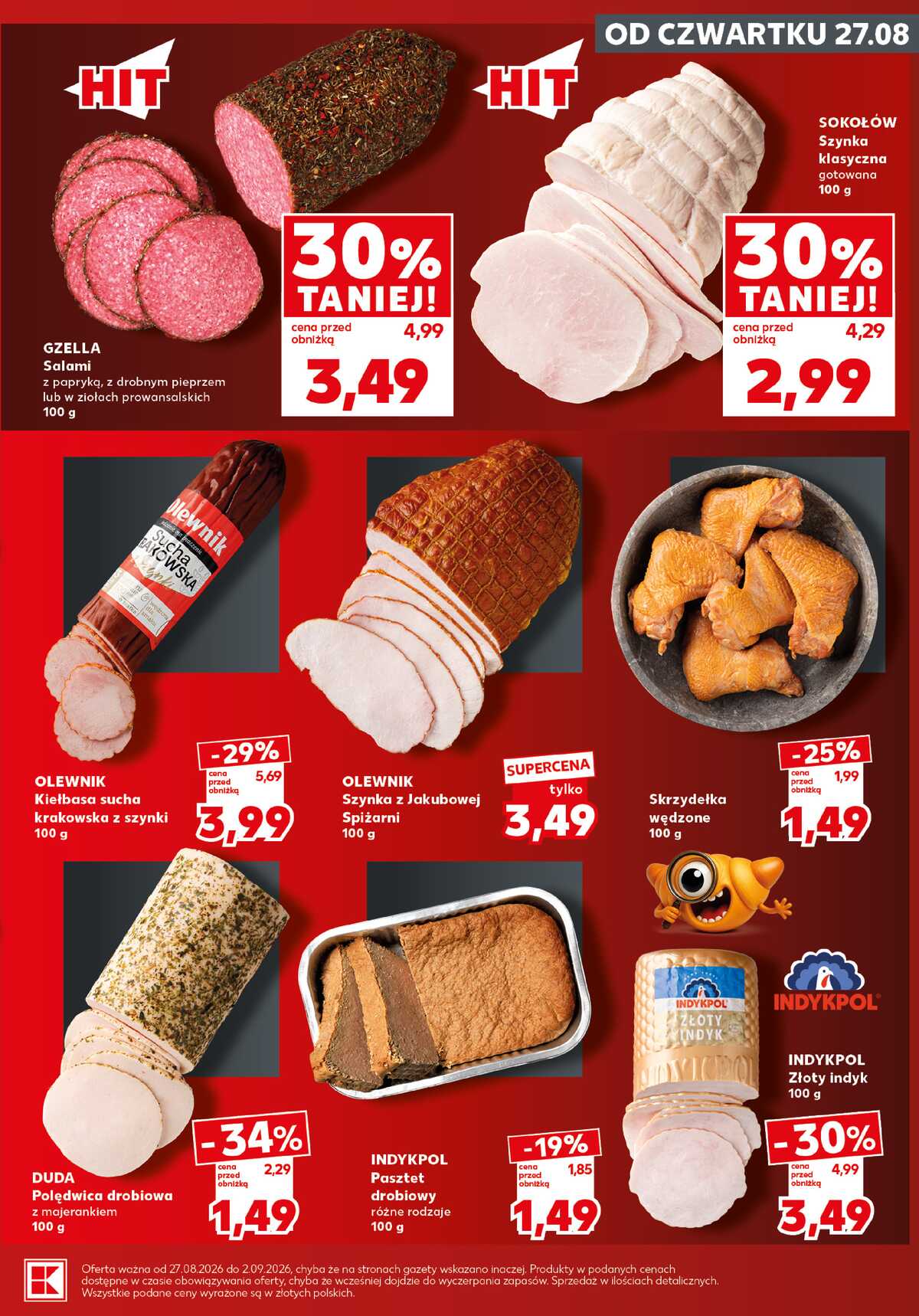 Leták Kaufland Polsko 31.8.-2.9.2026 - Silný start strana 19