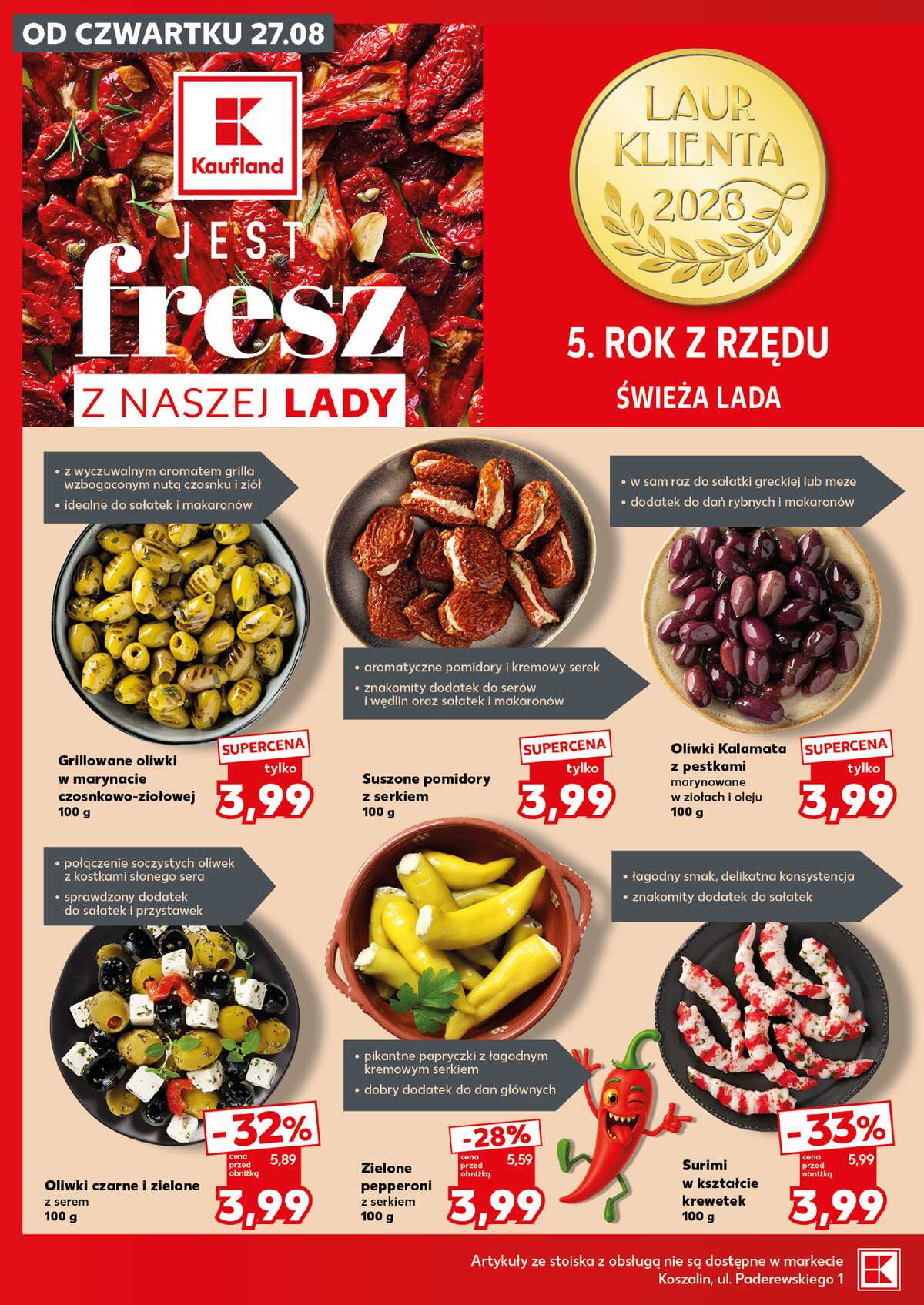 Leták Kaufland Polsko 31.8.-2.9.2026 - Silný start strana 20