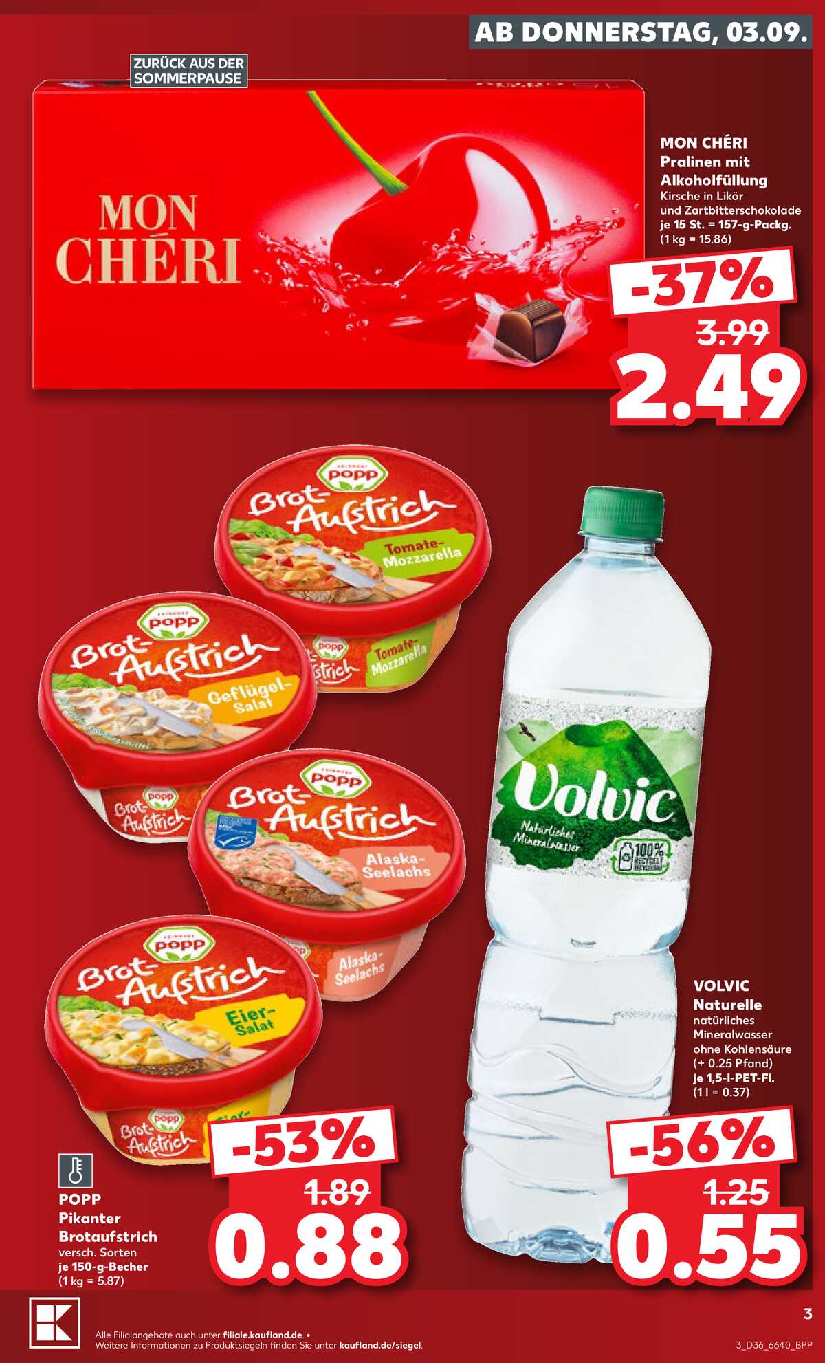 Leták Kaufland Německo 3.9.-9.9.2026 strana 3