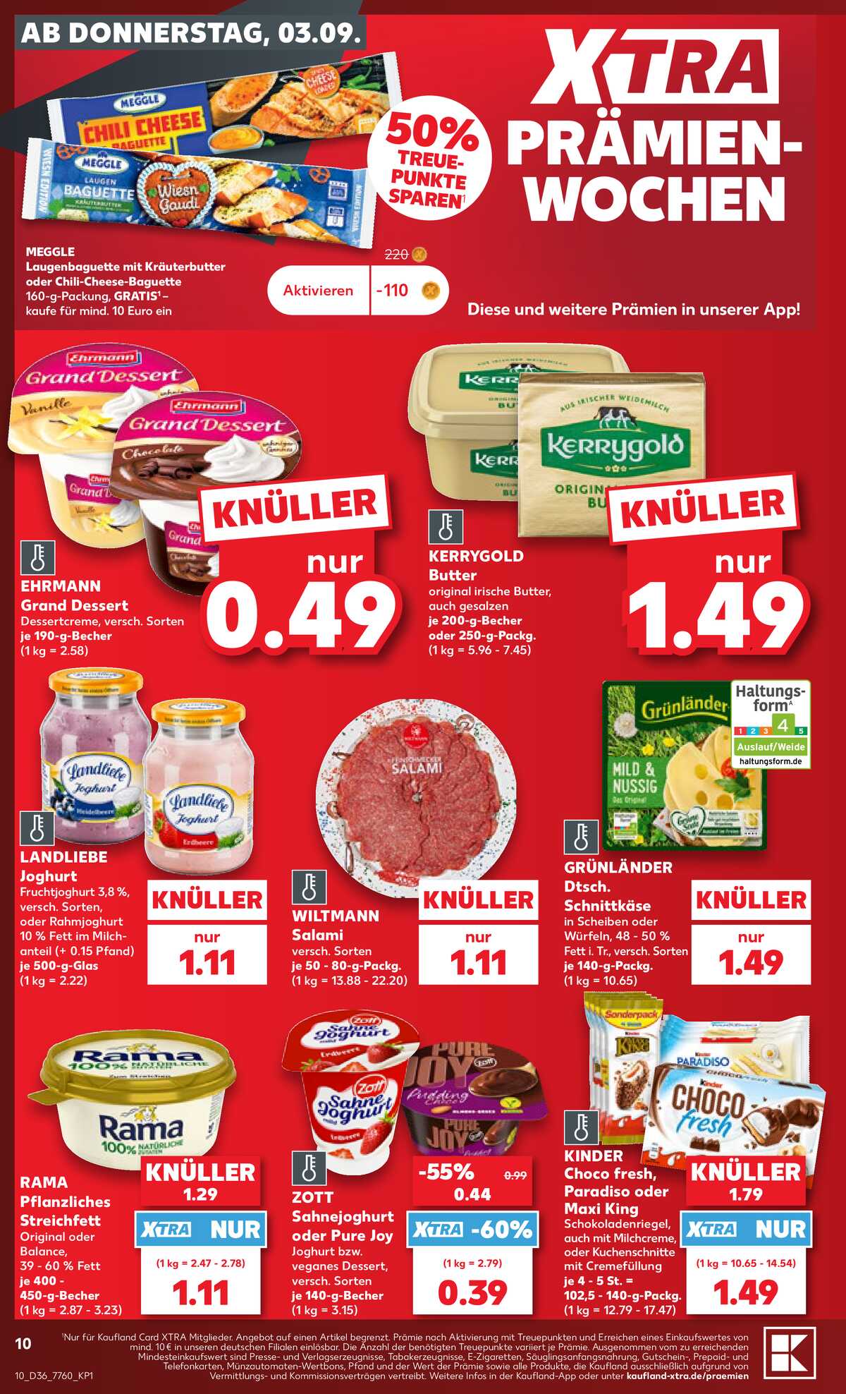 Leták Kaufland Německo 3.9.-9.9.2026 strana 10